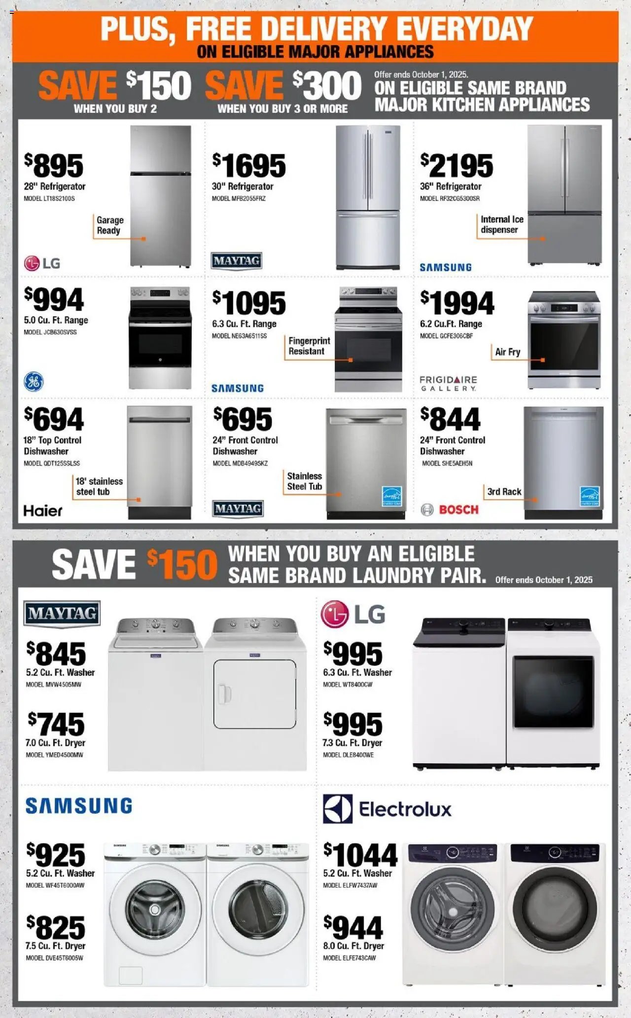 Home Depot flyer - QC