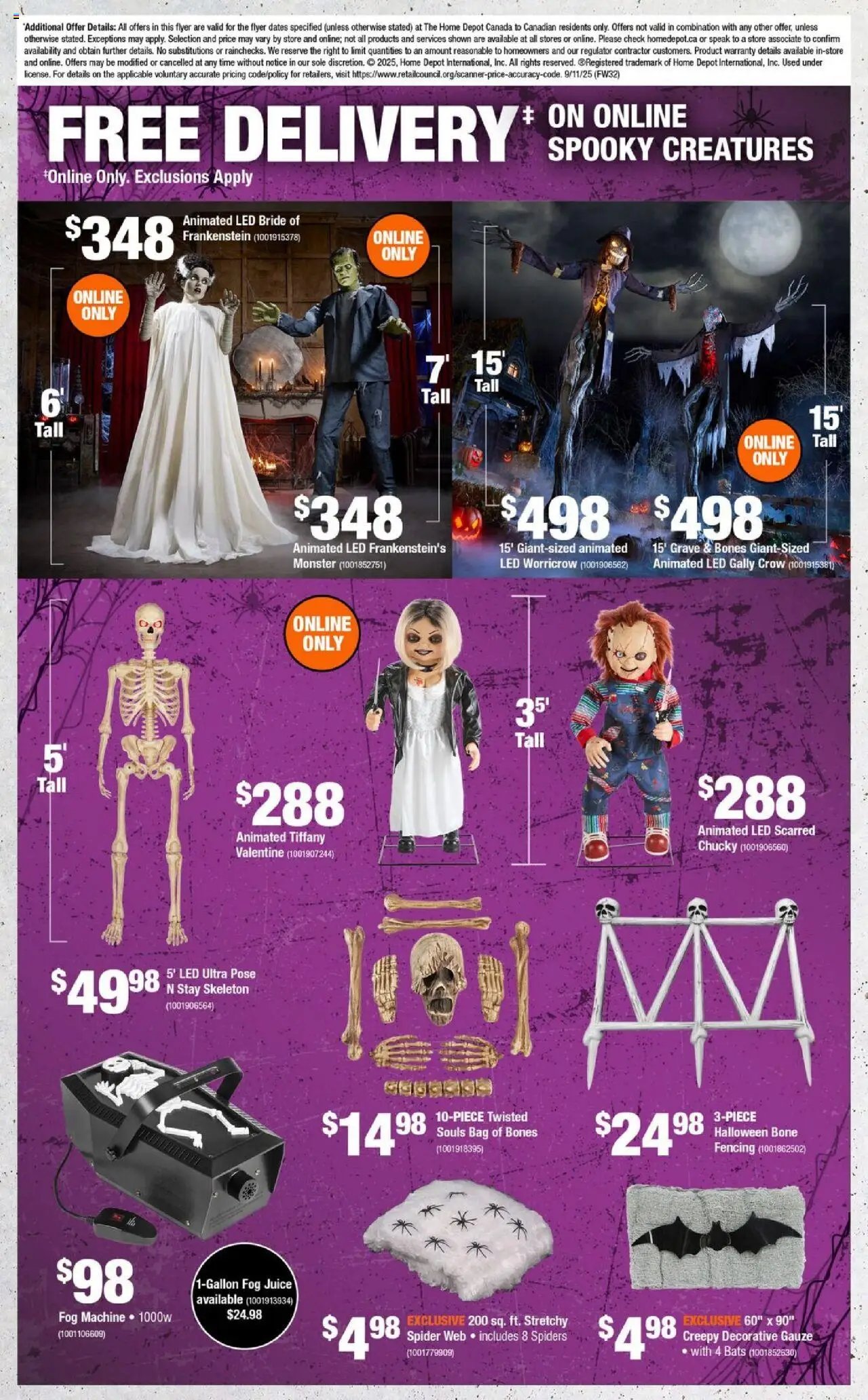 Home Depot flyer - QC