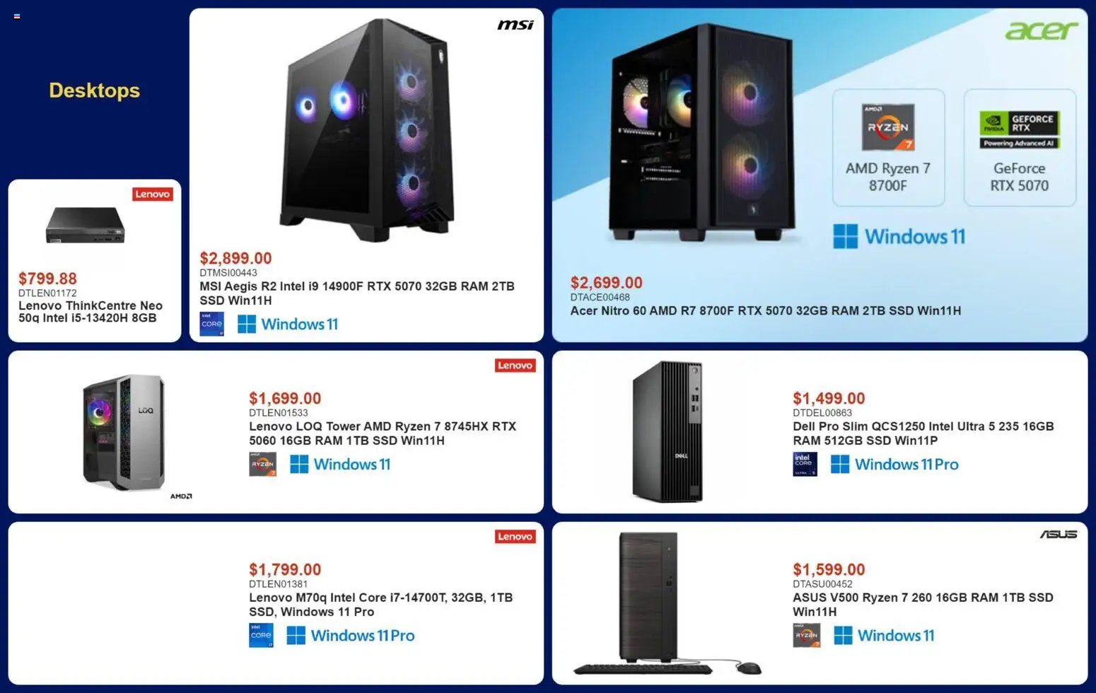 Canada Computers weekly flyer