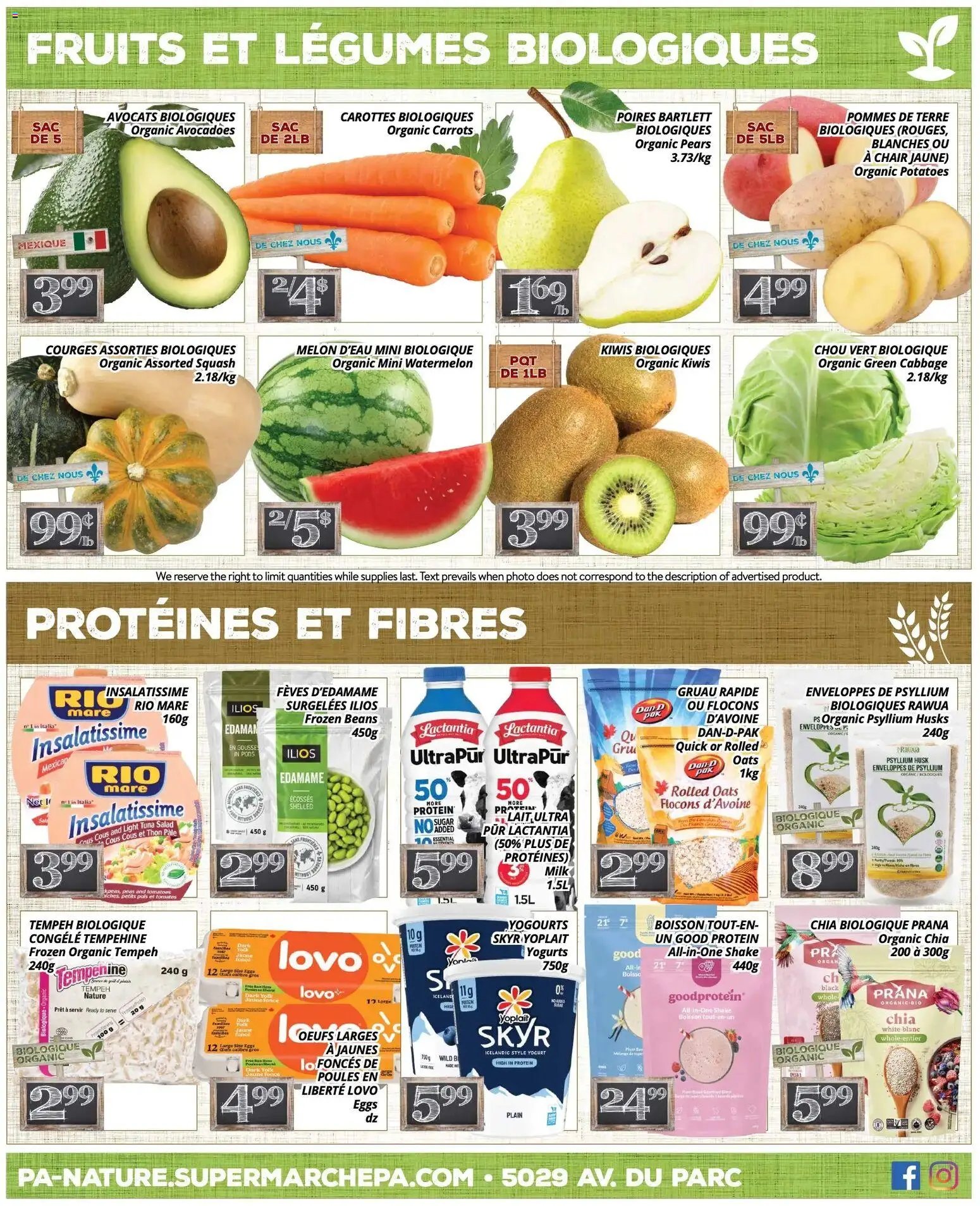Pa Supermarché - nature Flyer