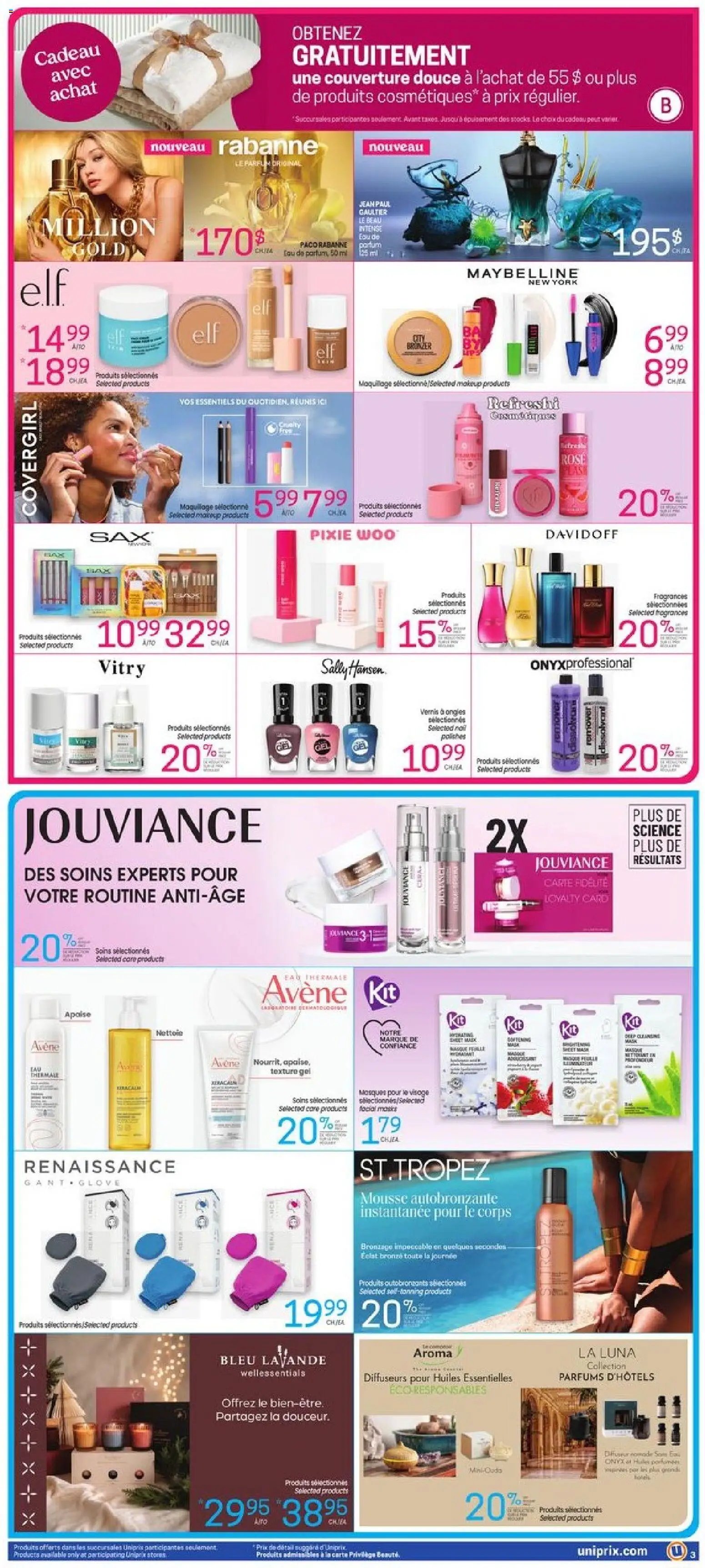Uniprix weekly flyer / circulaire