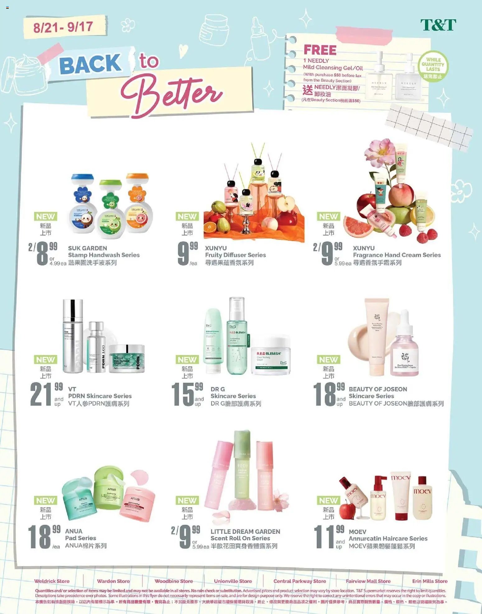 T&T Supermarket flyer - Back to Better