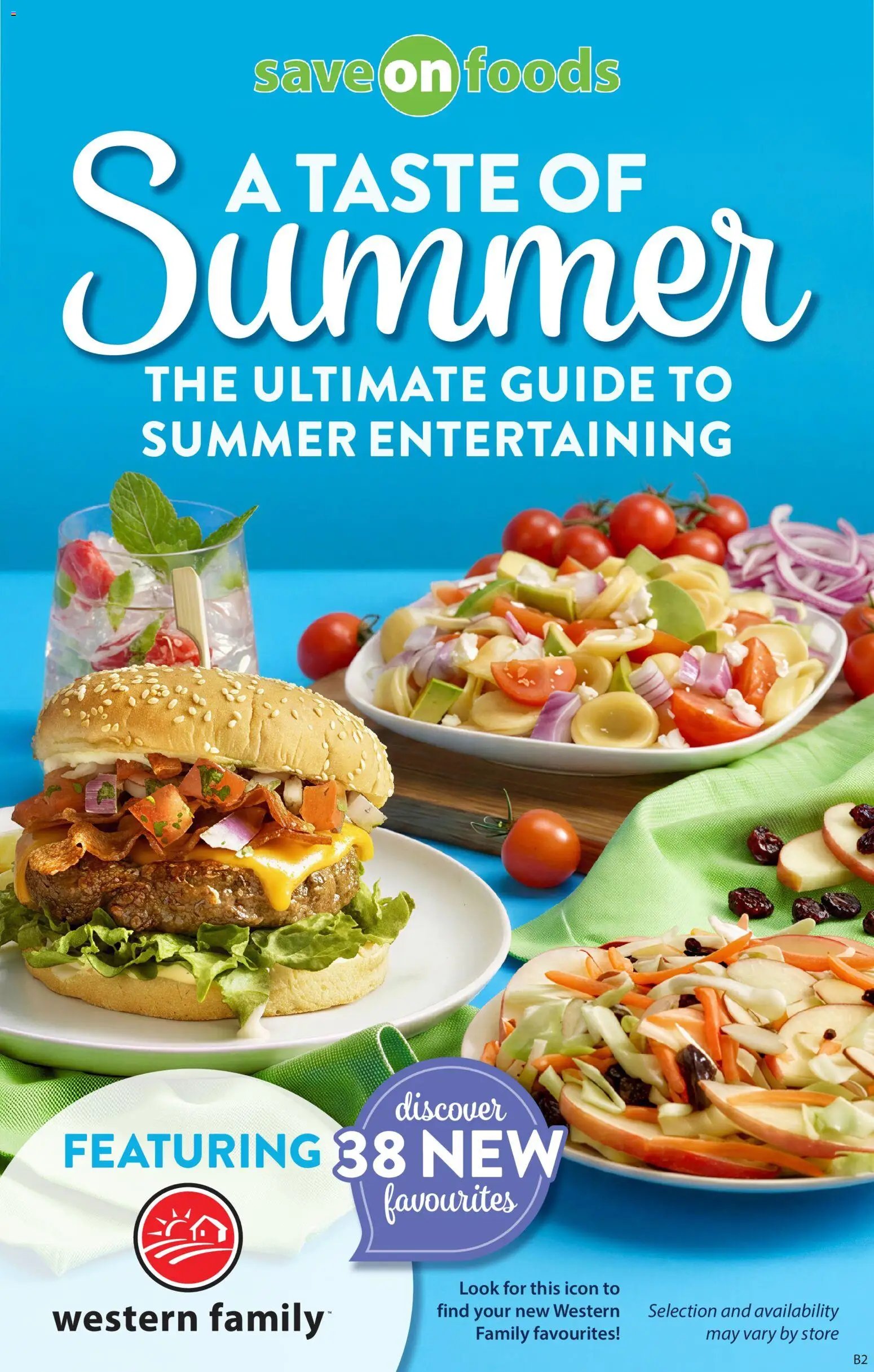 Save on foods flyer - A taste of summer
