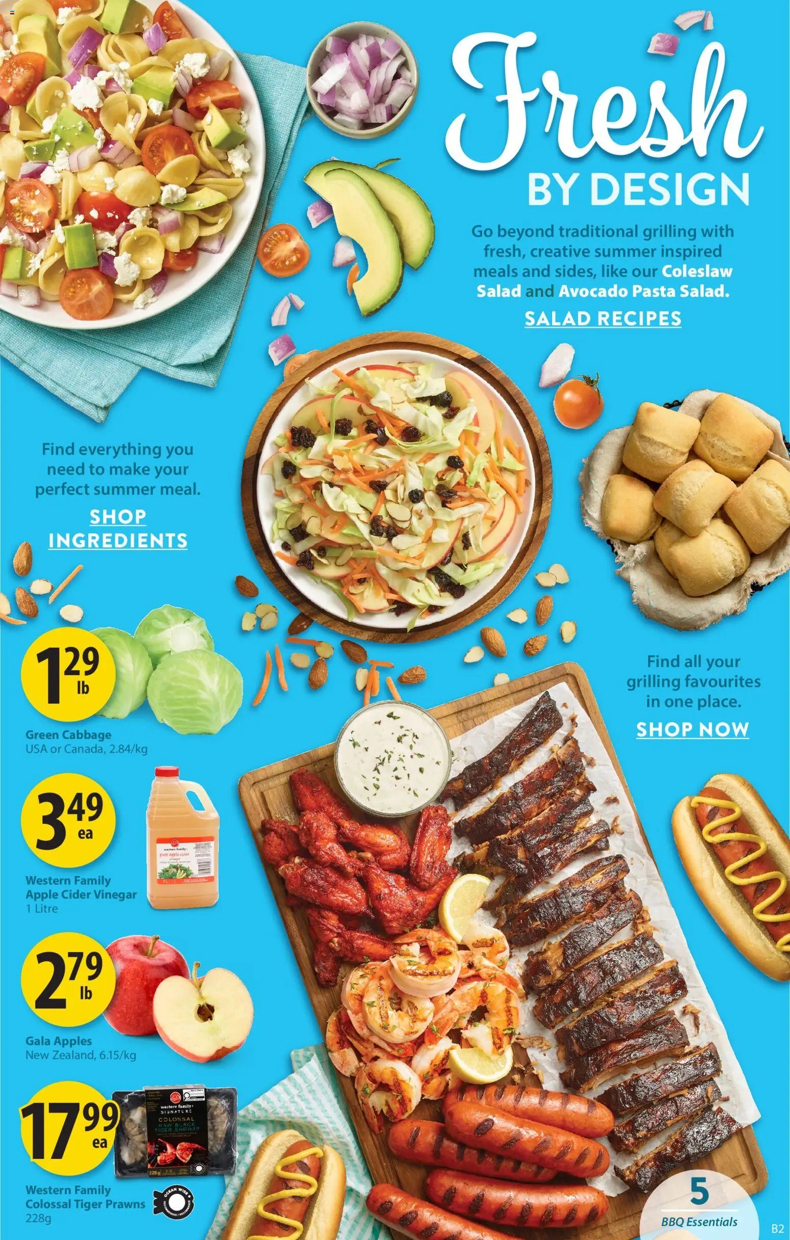 Save on foods flyer - A taste of summer