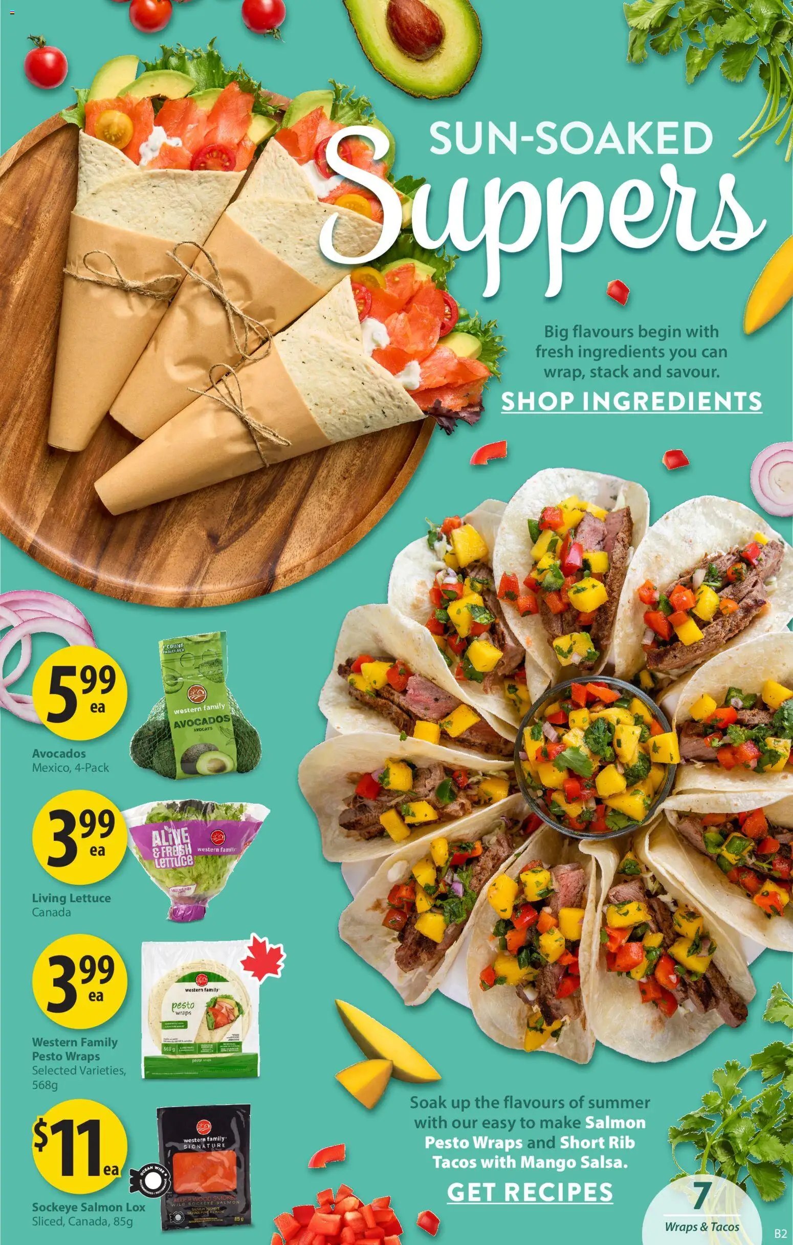 Save on foods flyer - A taste of summer