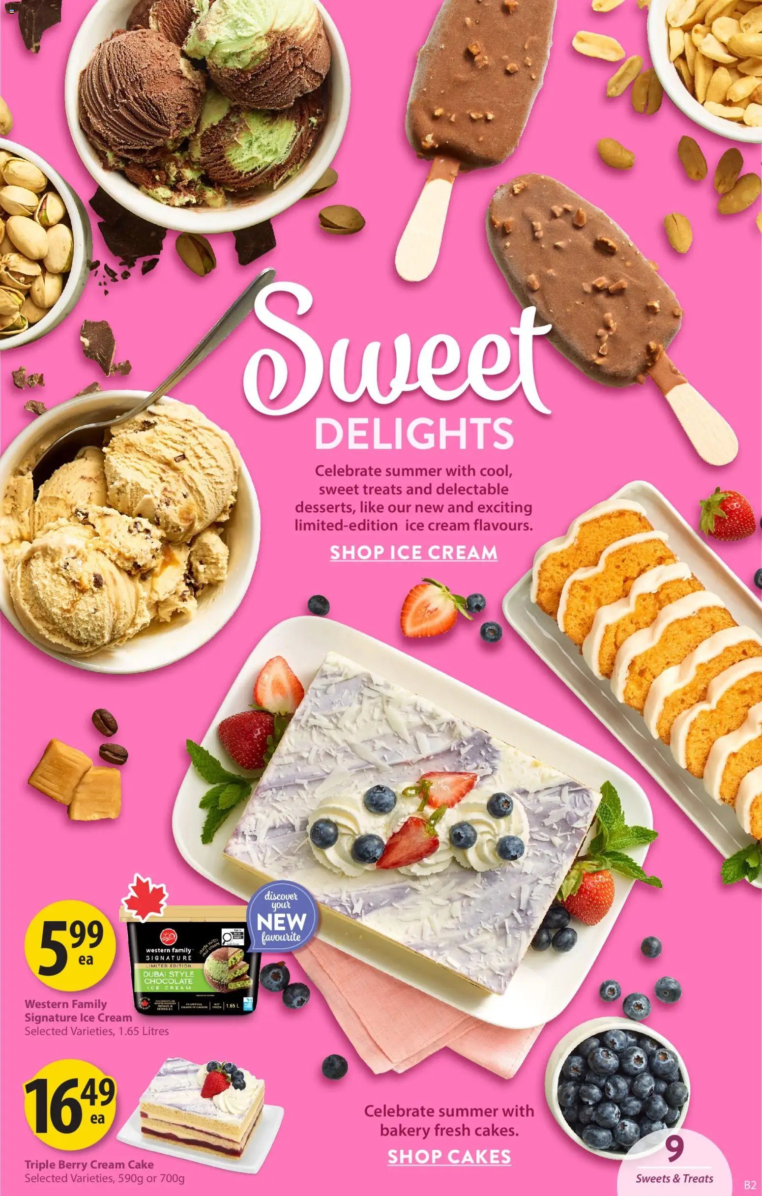 Save on foods flyer - A taste of summer