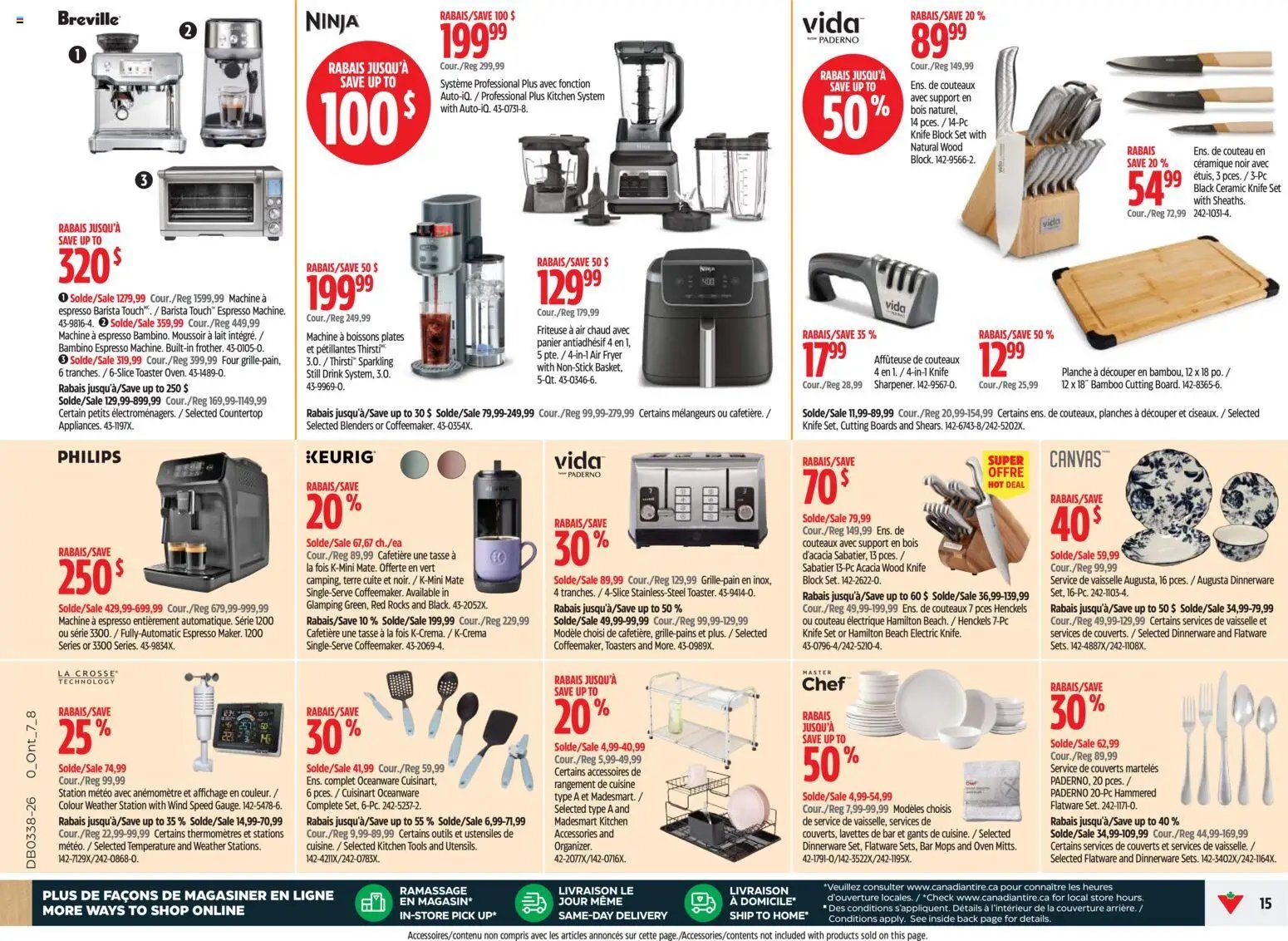 Canadian Tire circulaire