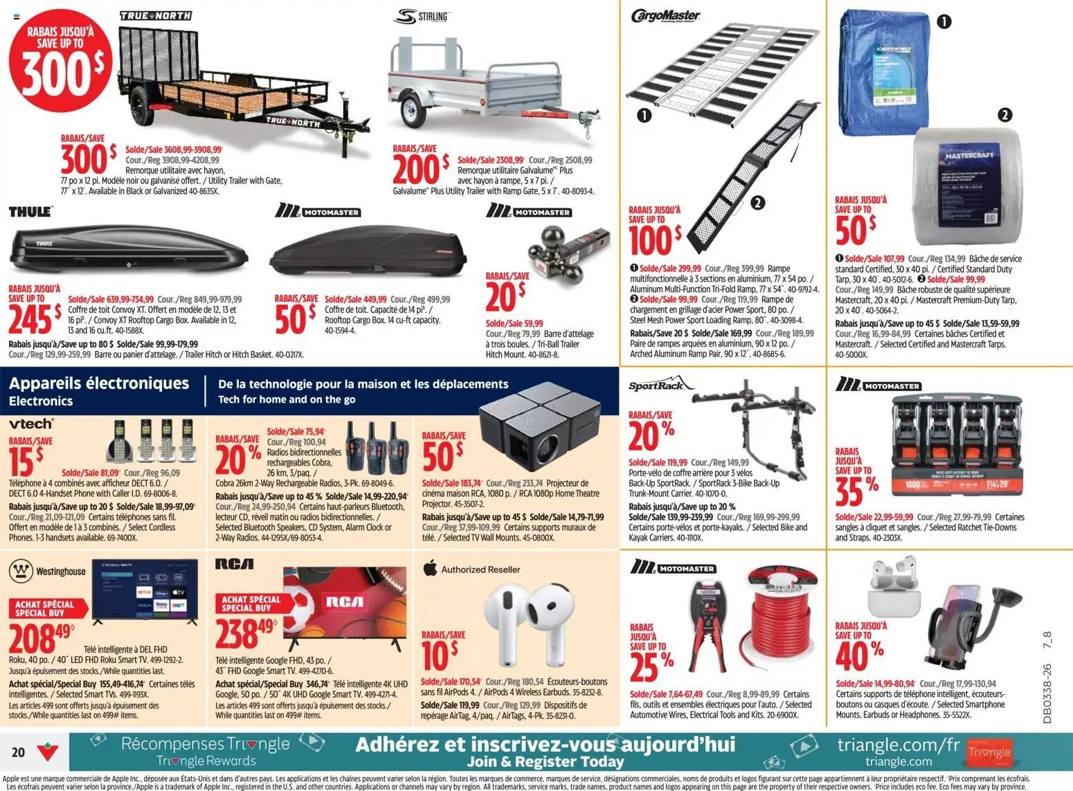 Canadian Tire circulaire
