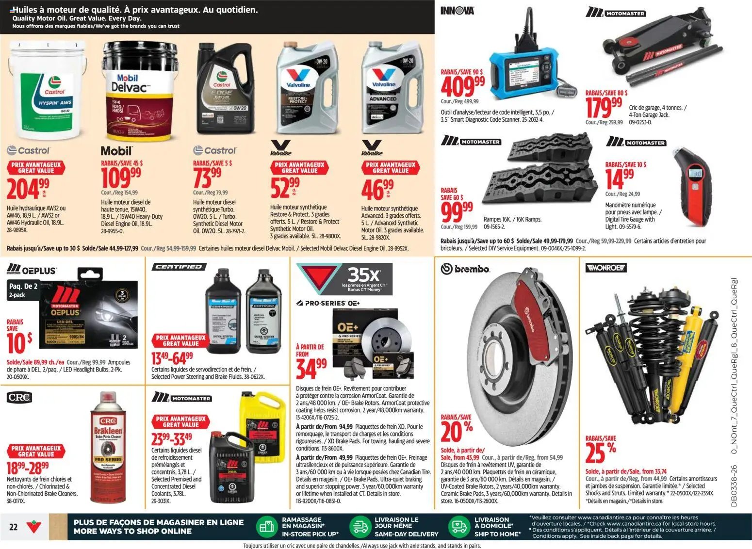 Canadian Tire circulaire