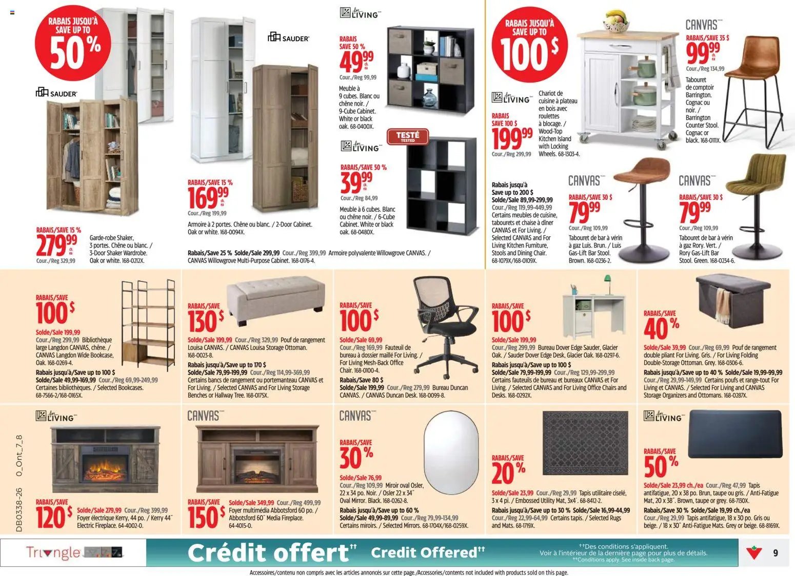 Canadian Tire circulaire
