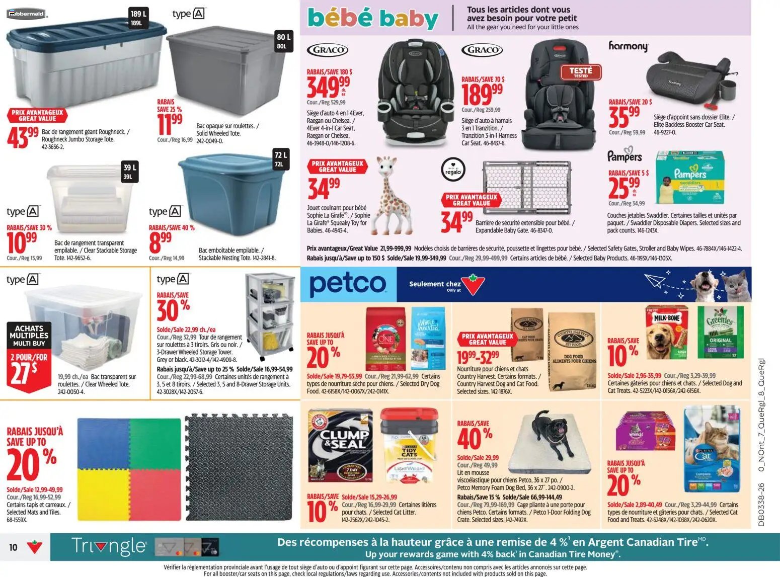 Canadian Tire circulaire