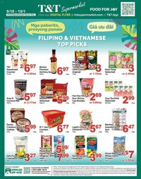 T&T Supermarket flyer - Filipino & Vietnamese Top Picks