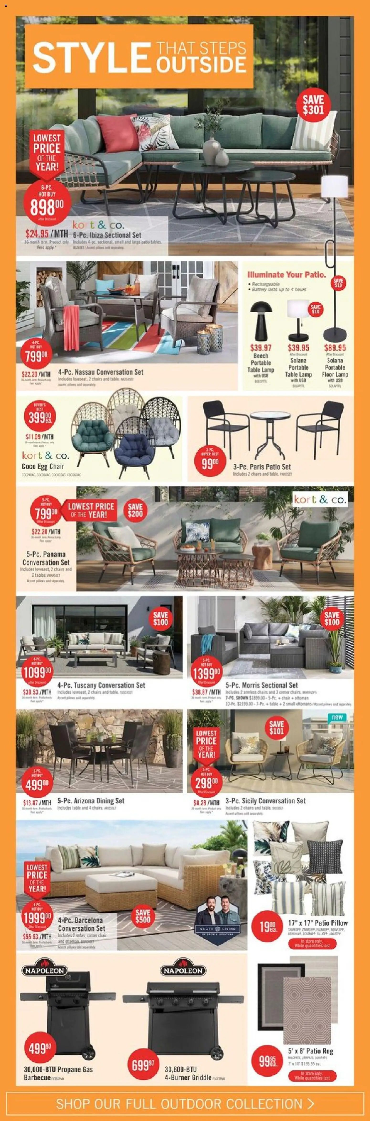 The Brick weekly flyer / circulaire