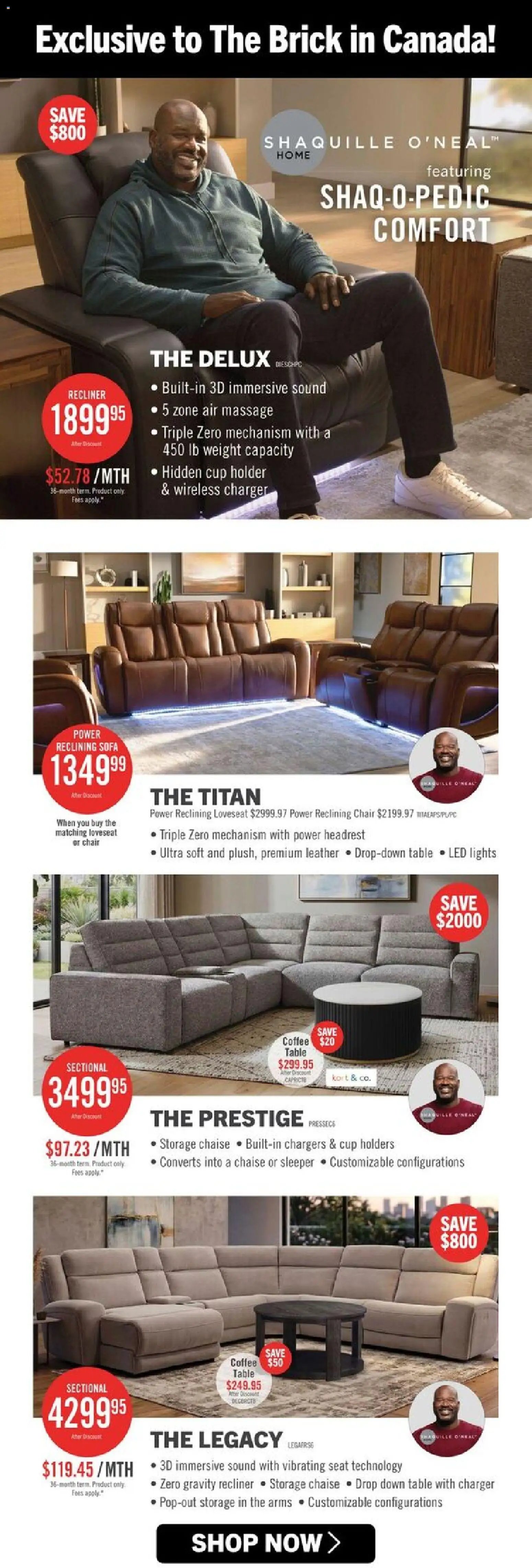 The Brick weekly flyer / circulaire