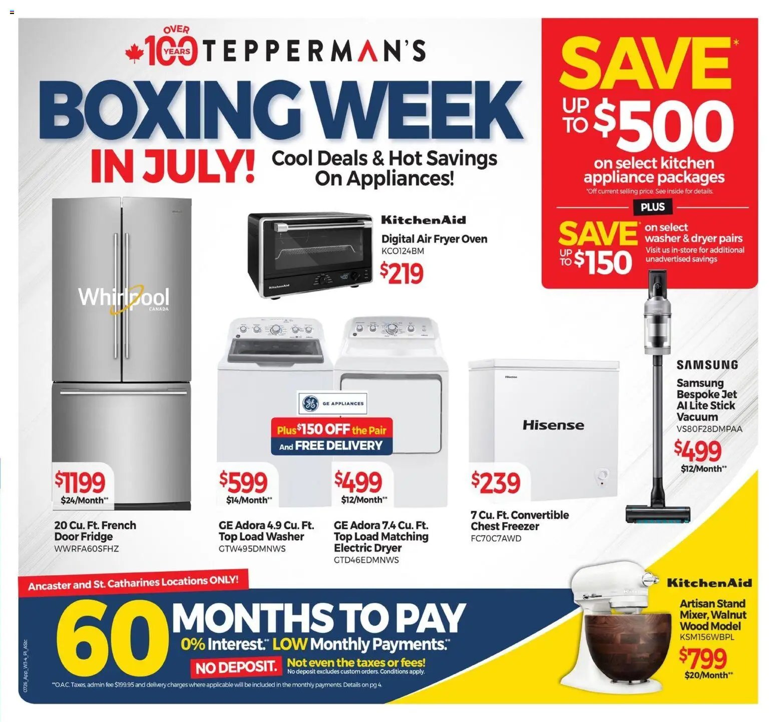 Tepperman's weekly flyer / circulaire