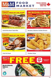 M&M Food Market weekly flyer / circulaire