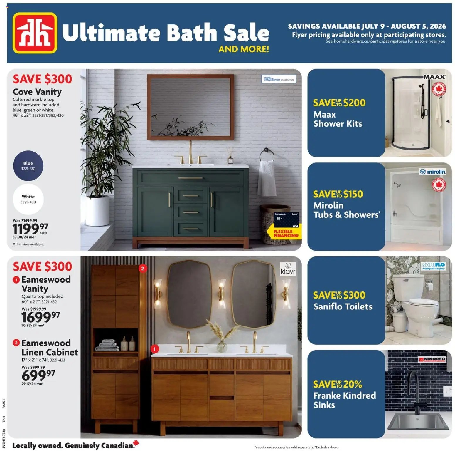 Home Hardware flyer - Ultimate Bath Sale