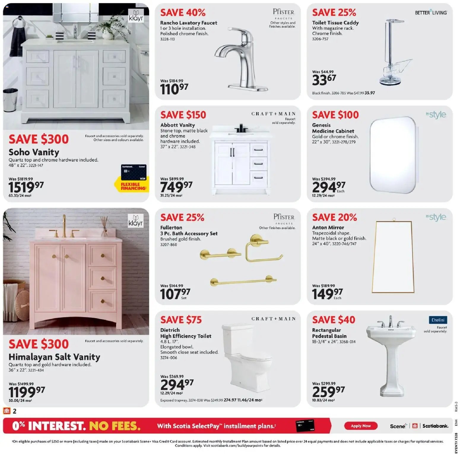 Home Hardware flyer - Ultimate Bath Sale