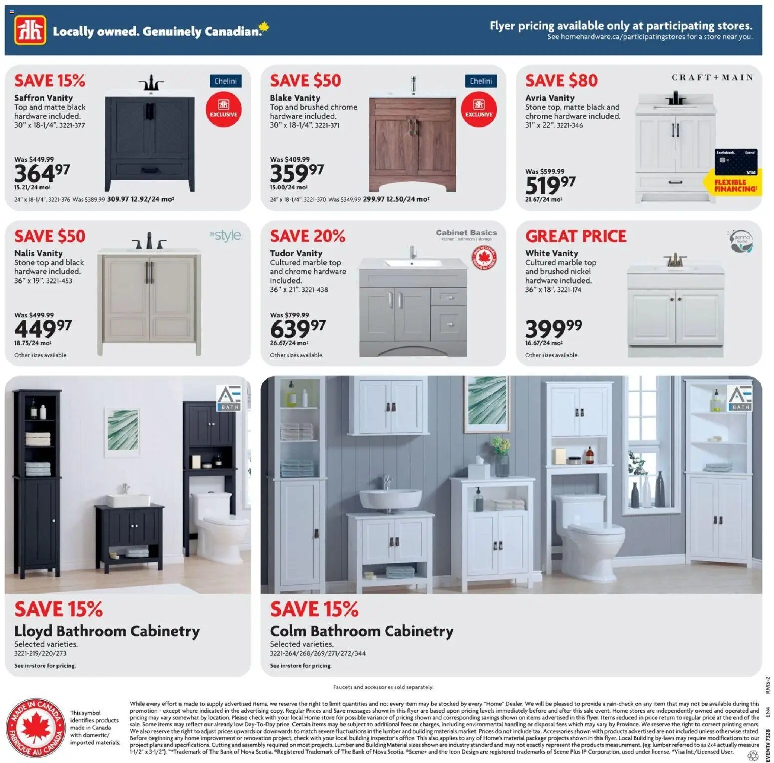 Home Hardware flyer - Ultimate Bath Sale