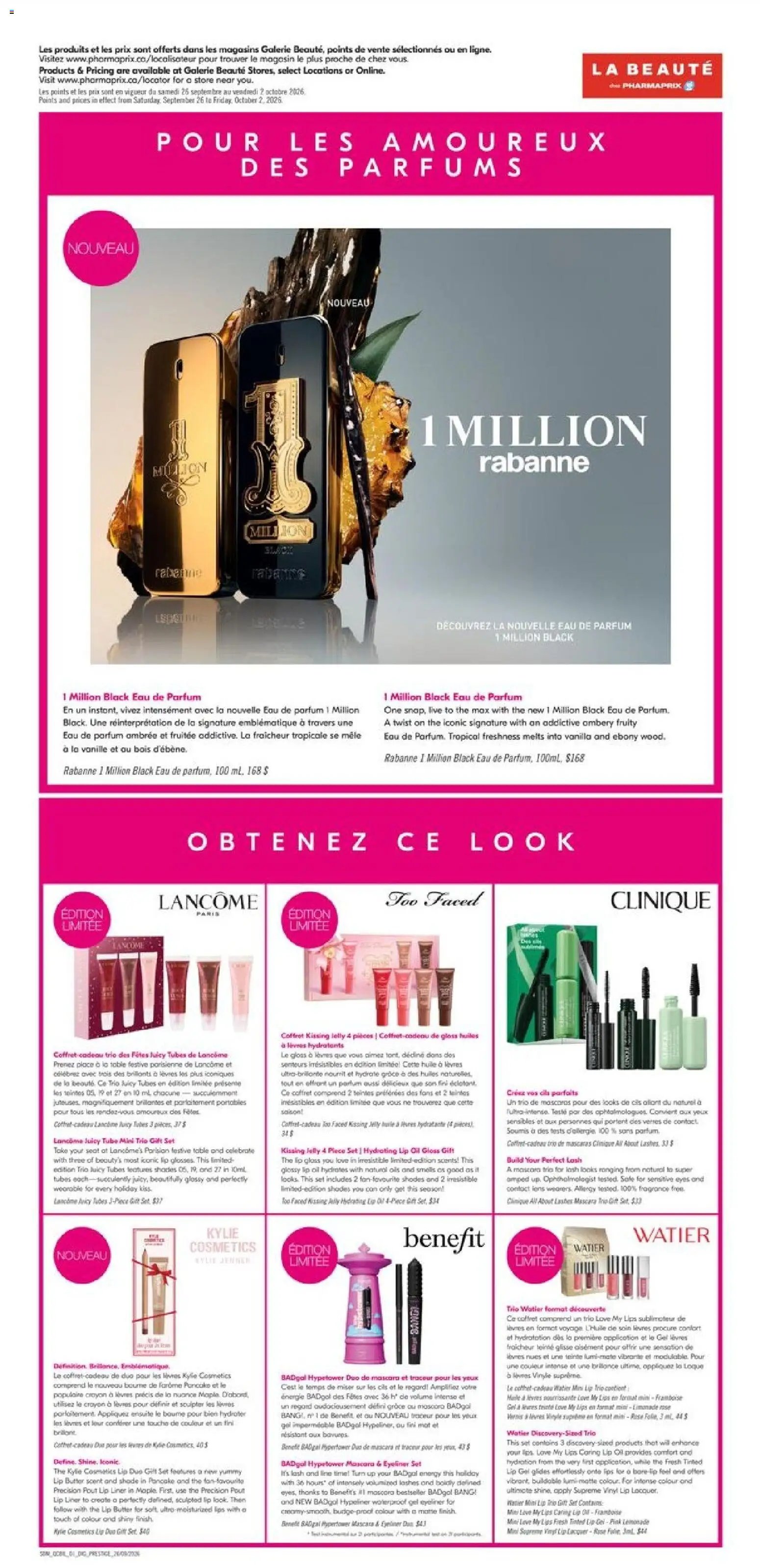 Pharmaprix weekly flyer / circulaire