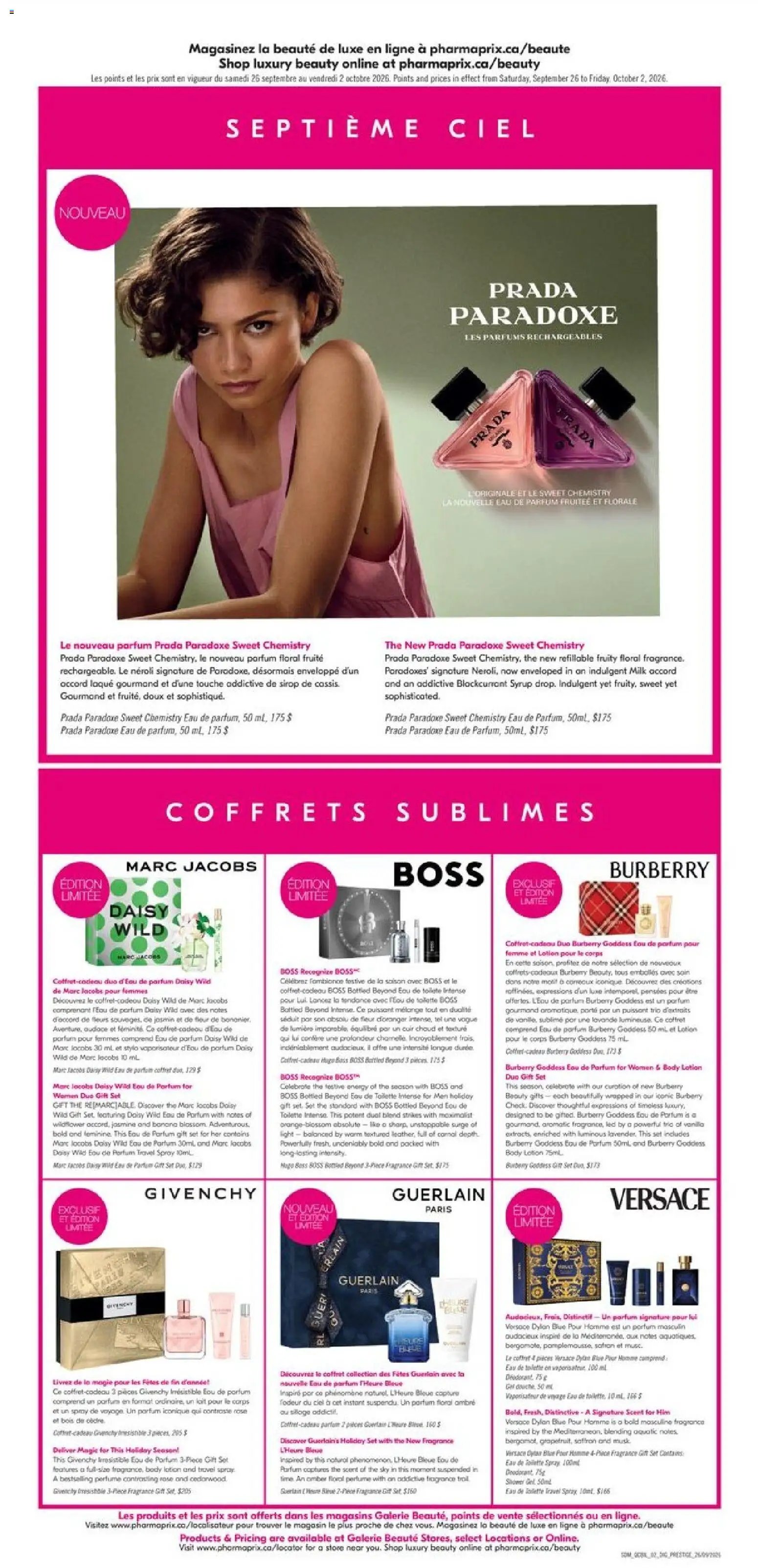 Pharmaprix weekly flyer / circulaire