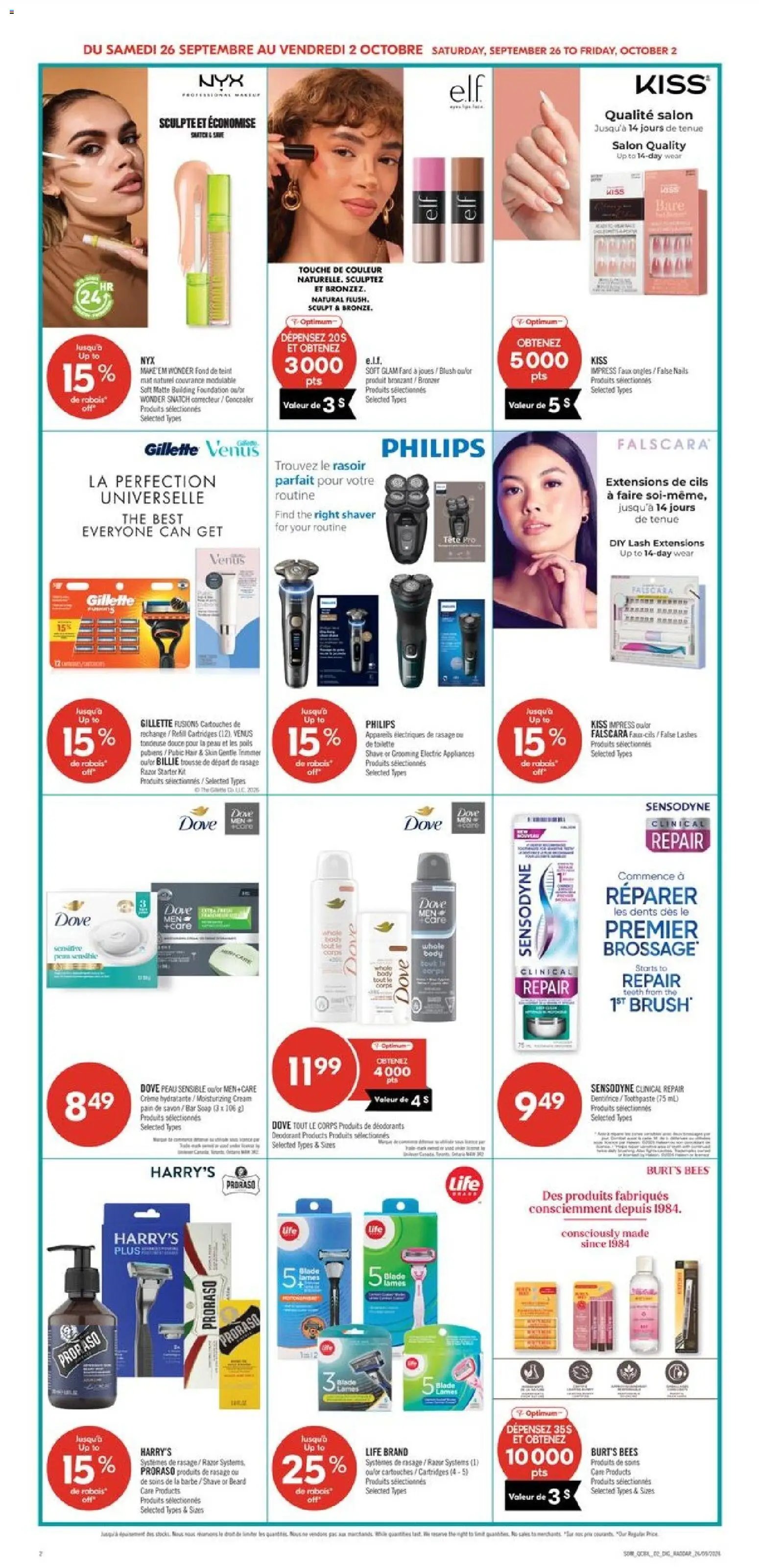 Pharmaprix weekly flyer / circulaire
