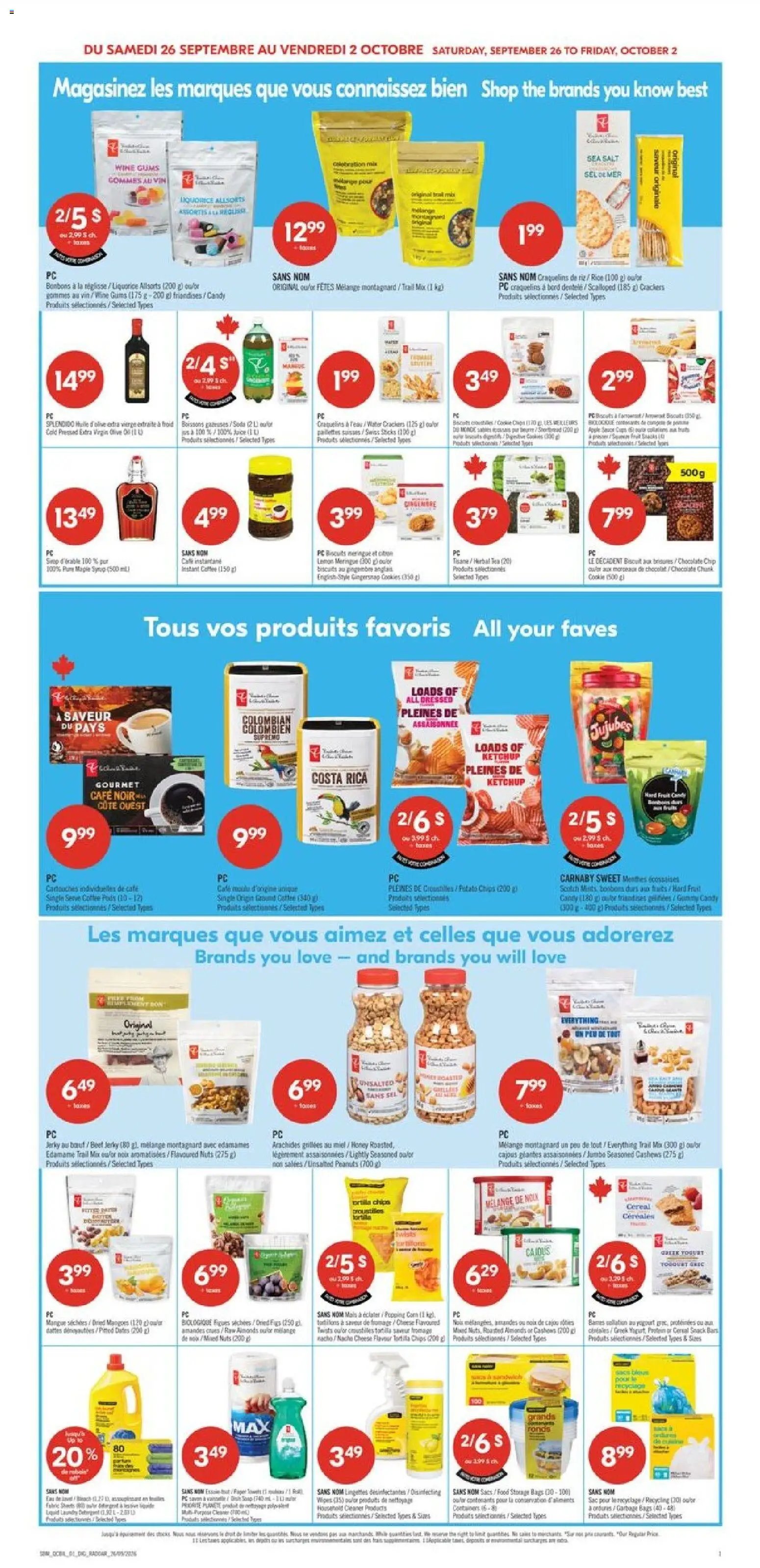 Pharmaprix weekly flyer / circulaire