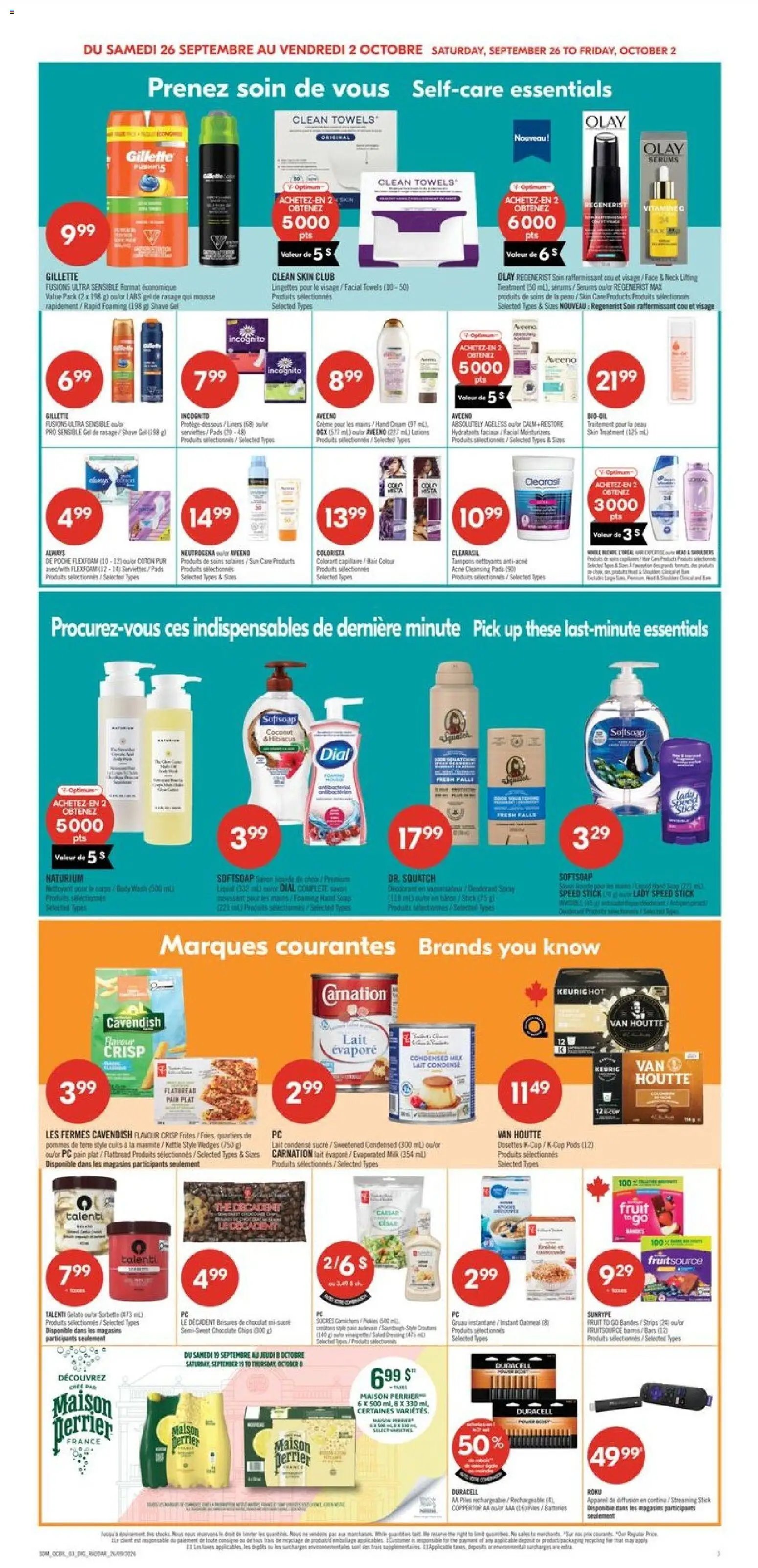 Pharmaprix weekly flyer / circulaire