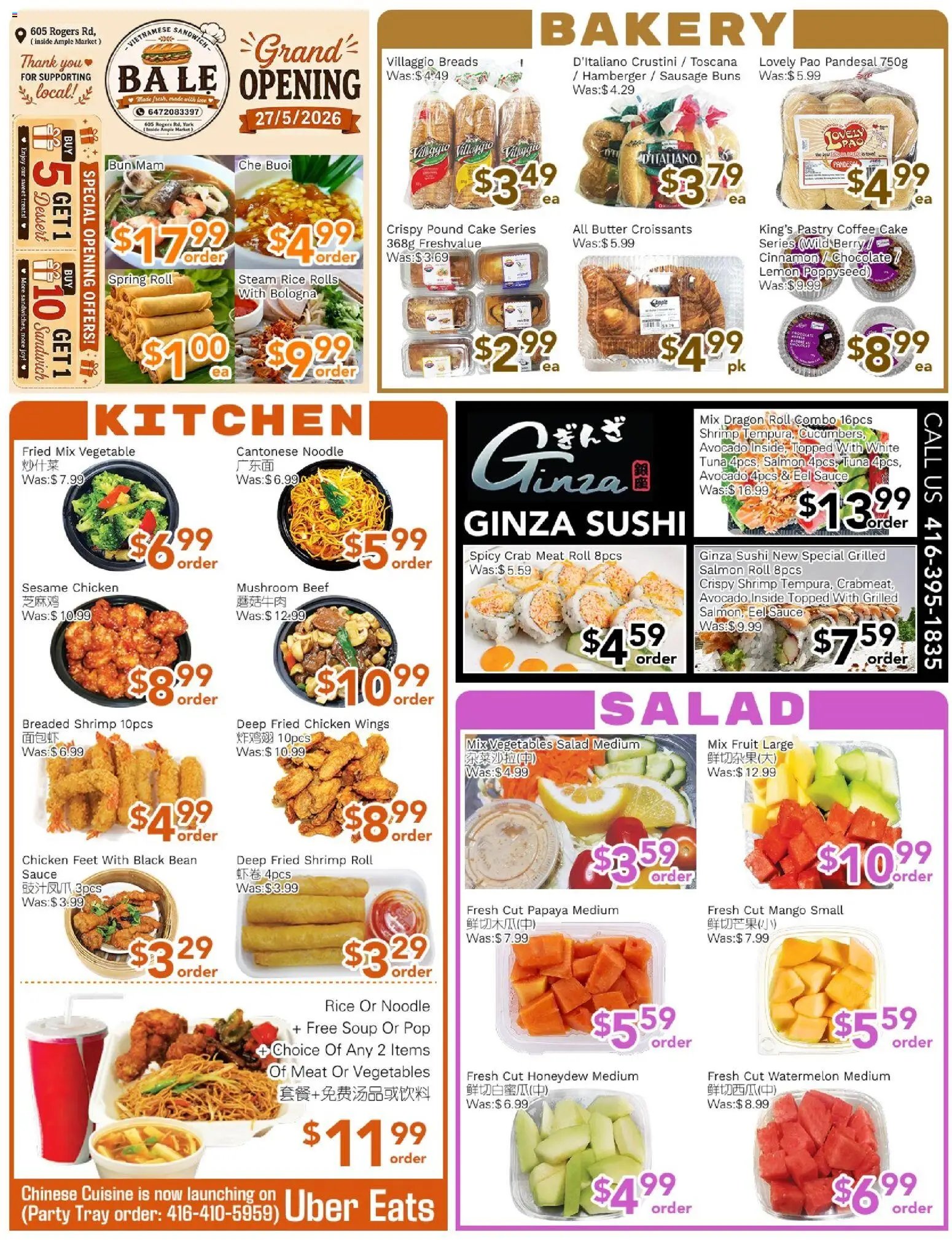 Ample Food Market  weekly flyer Toronto York