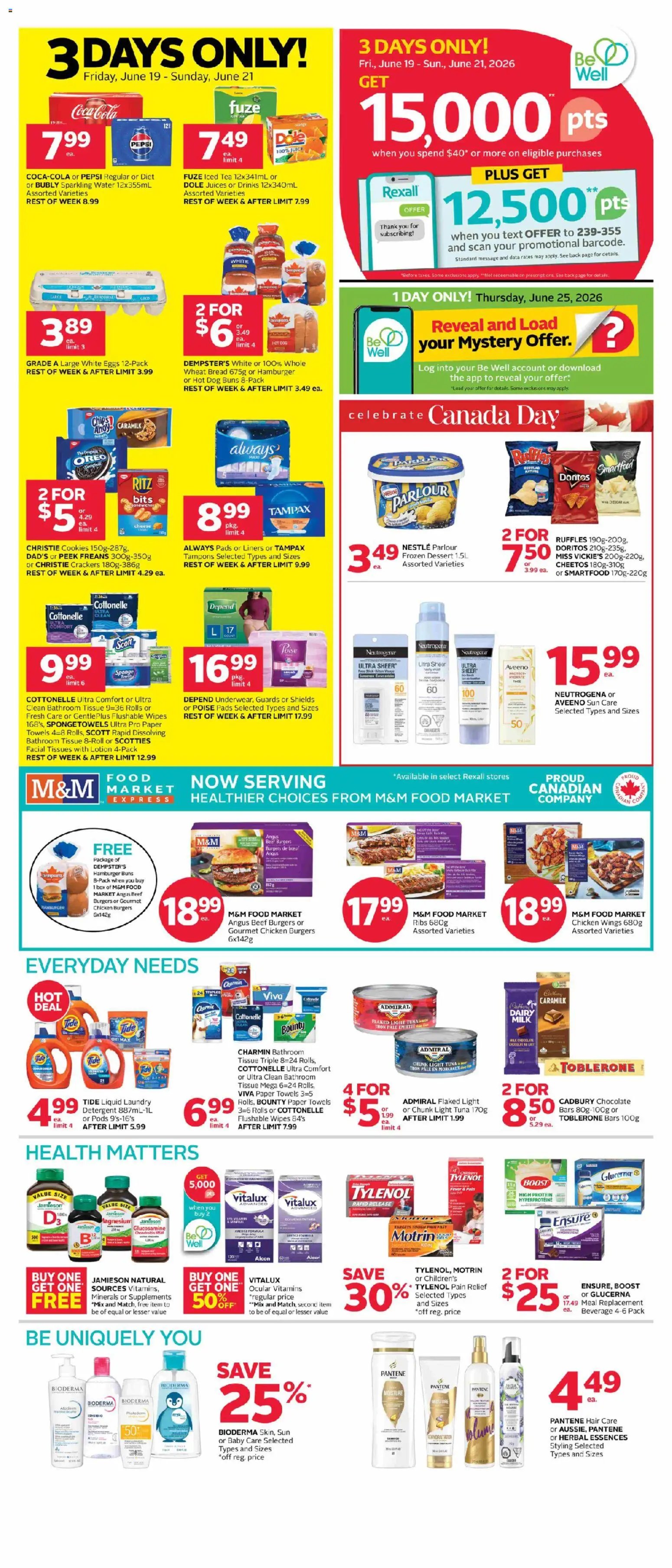 Rexall weekly flyer / circulaire