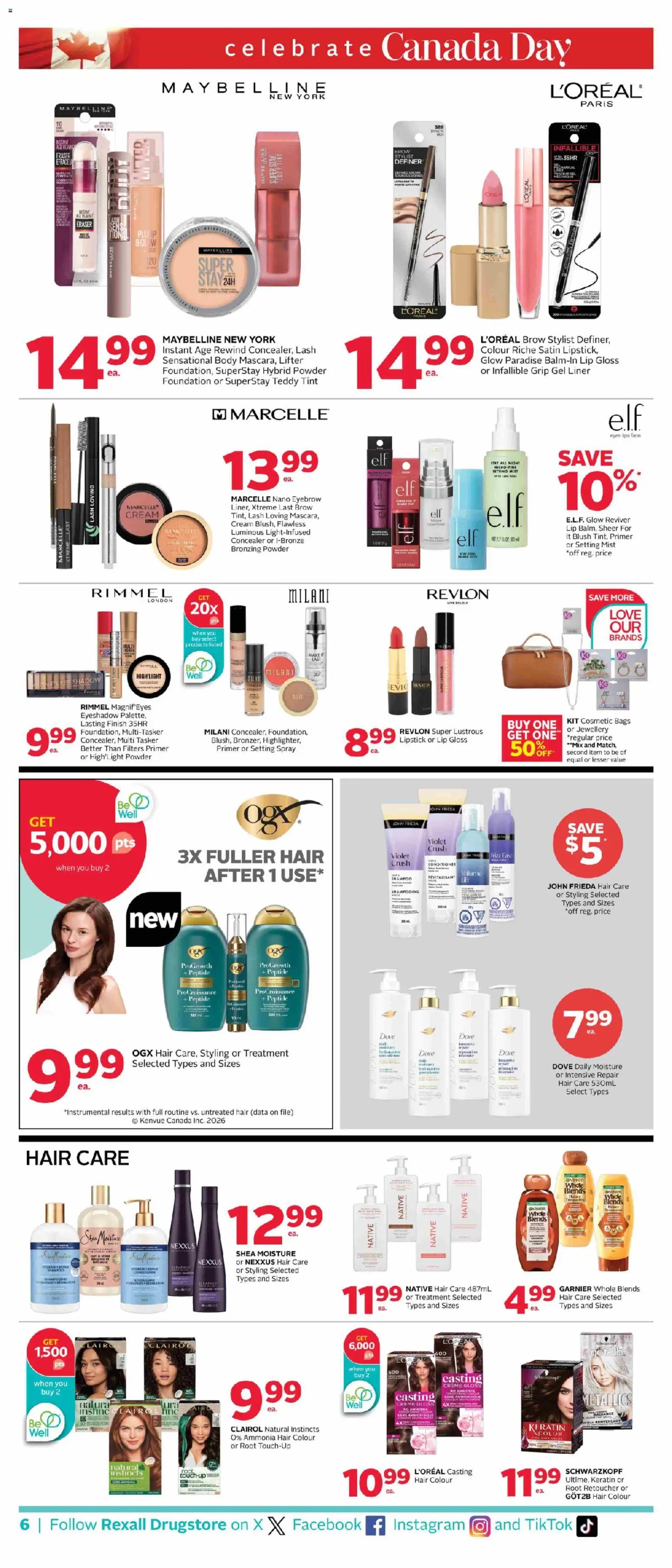 Rexall weekly flyer / circulaire