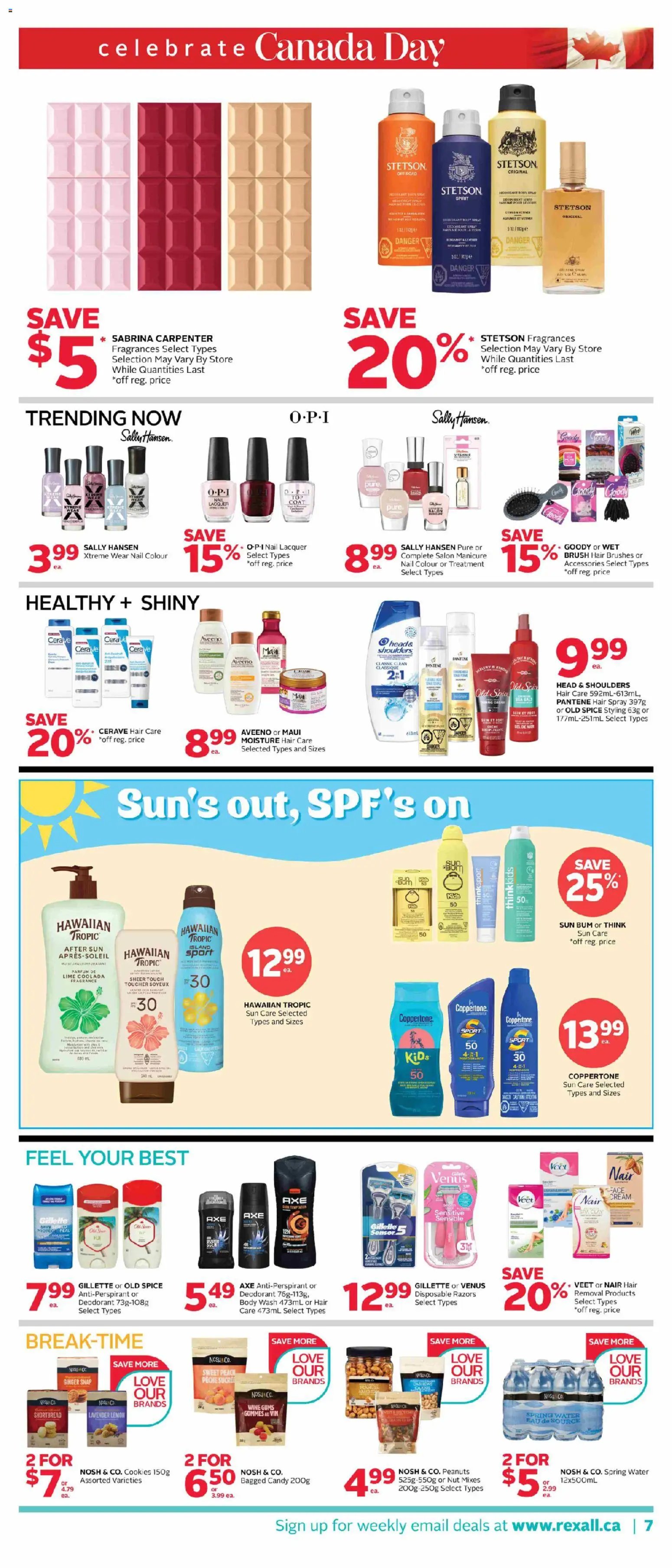 Rexall weekly flyer / circulaire