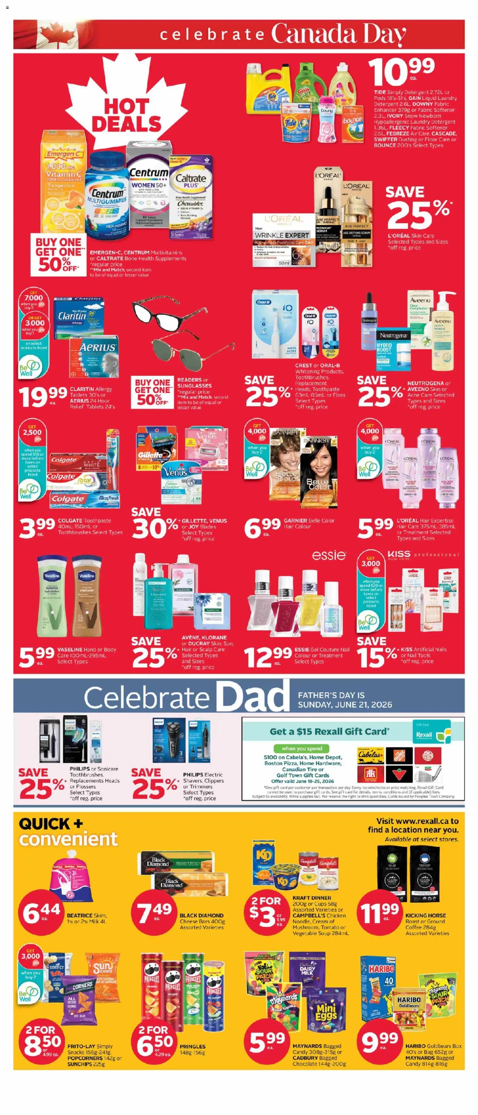 Rexall weekly flyer / circulaire