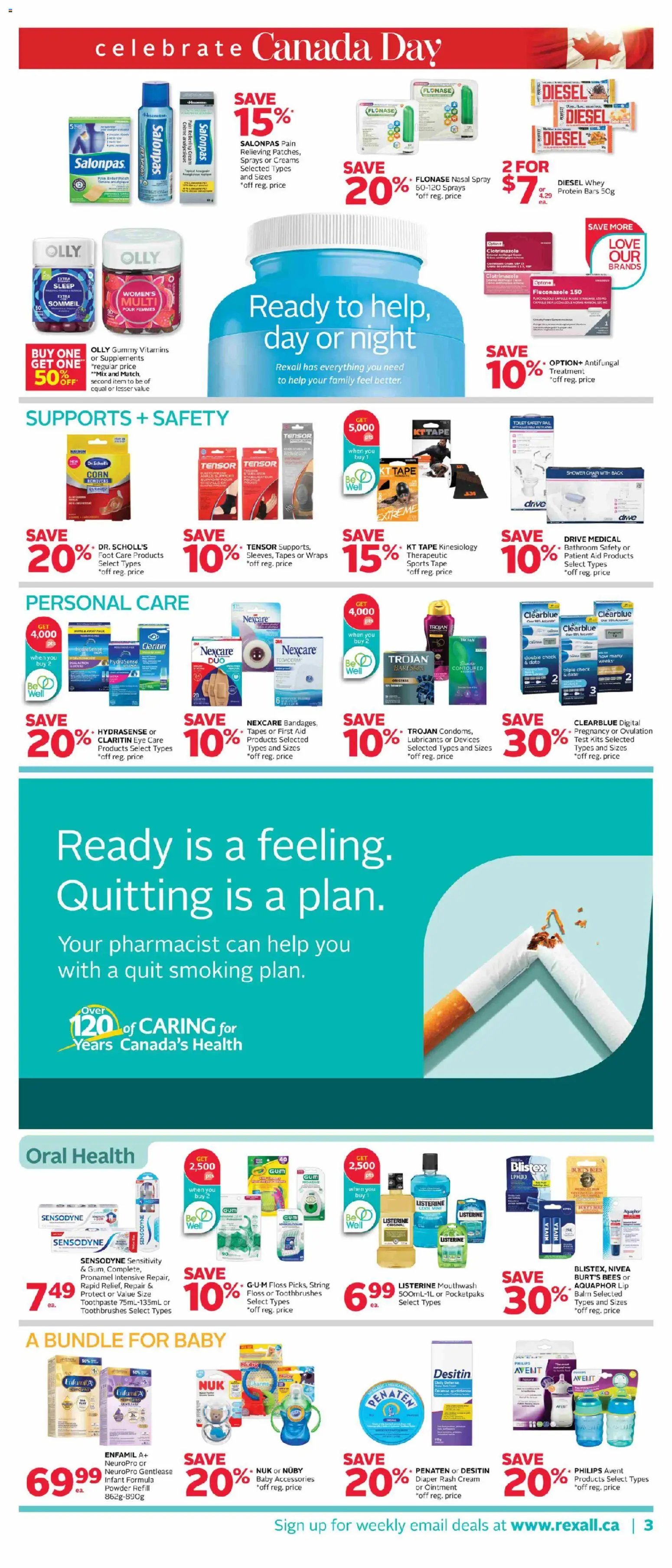 Rexall weekly flyer / circulaire