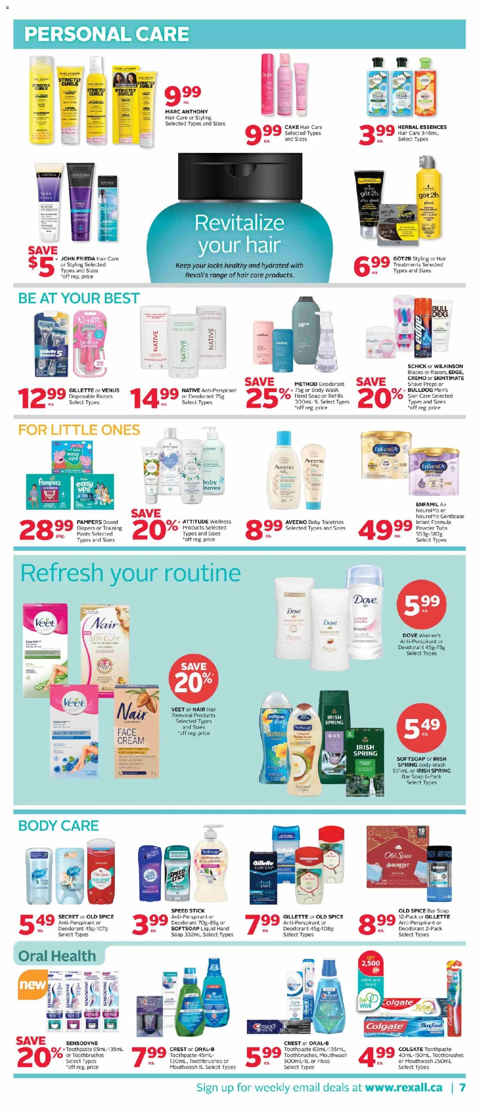 Rexall weekly flyer / circulaire