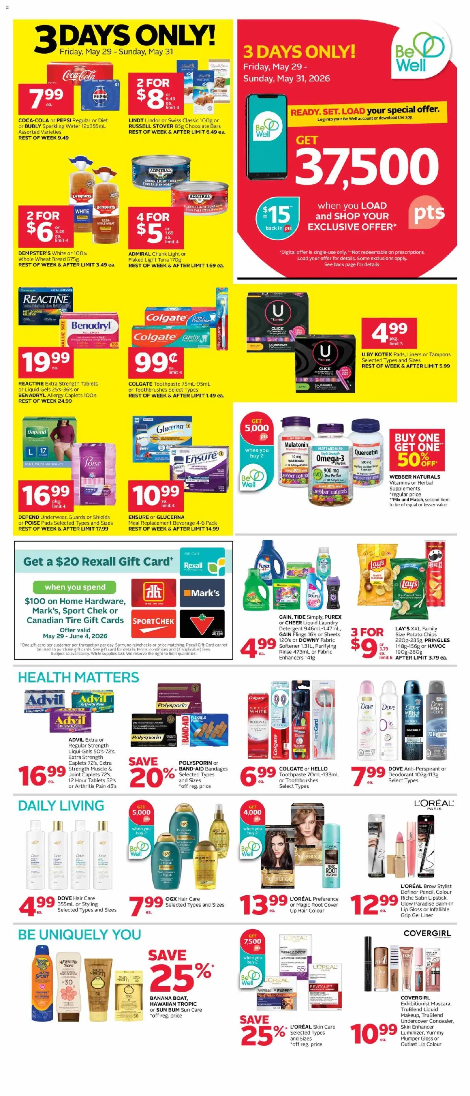 Rexall weekly flyer / circulaire