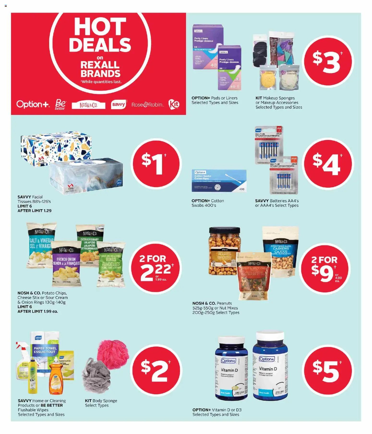 Rexall weekly flyer / circulaire