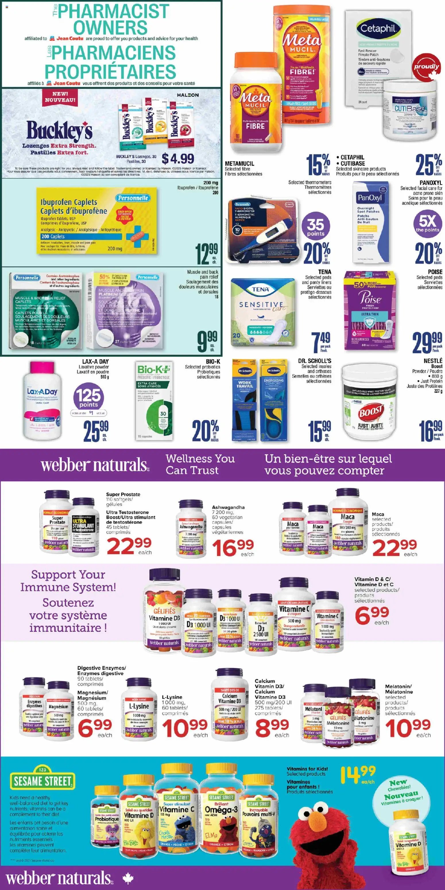 Jean Coutu weekly flyer