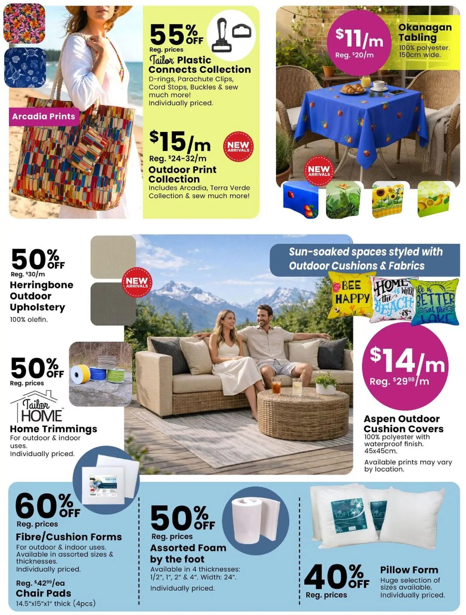 Fabricland weekly flyer / circulaire
