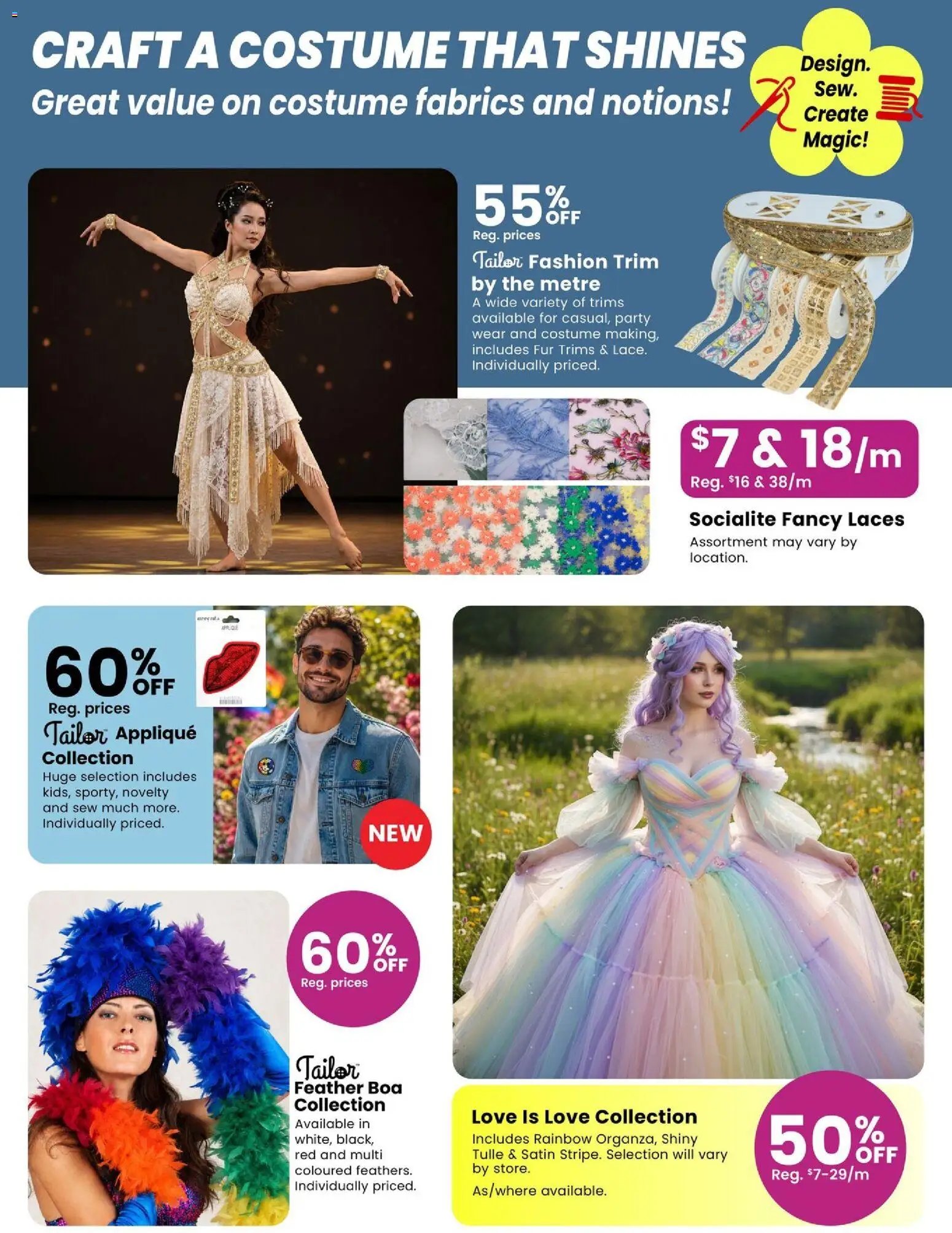 Fabricland weekly flyer / circulaire