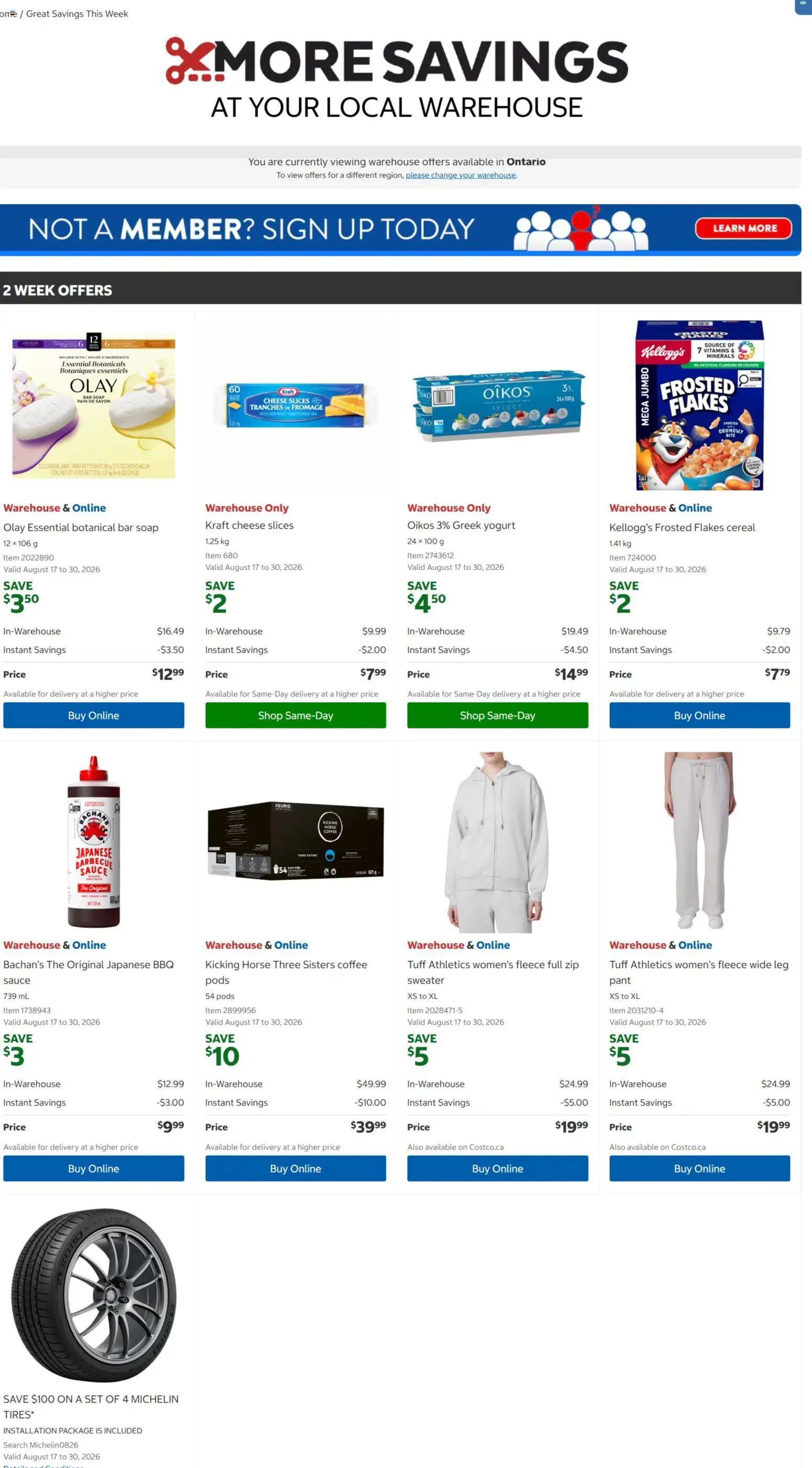 Costco weekly flyer