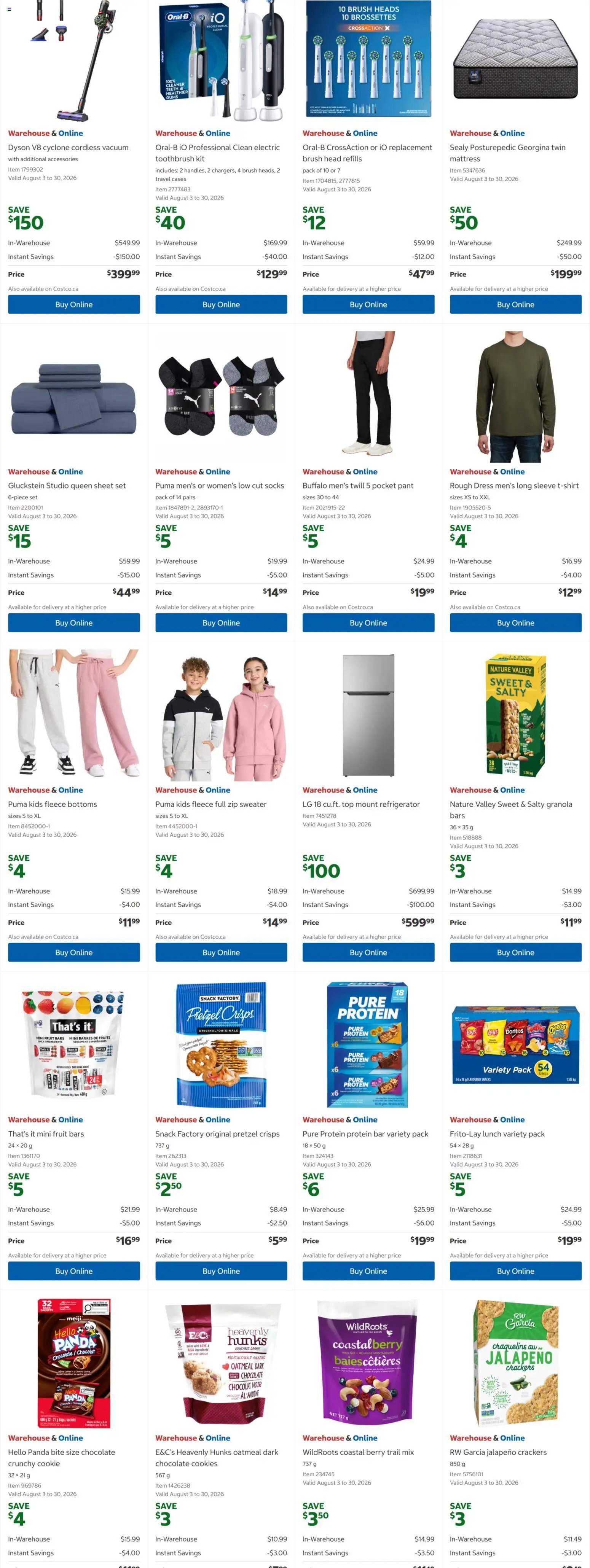 Costco weekly flyer