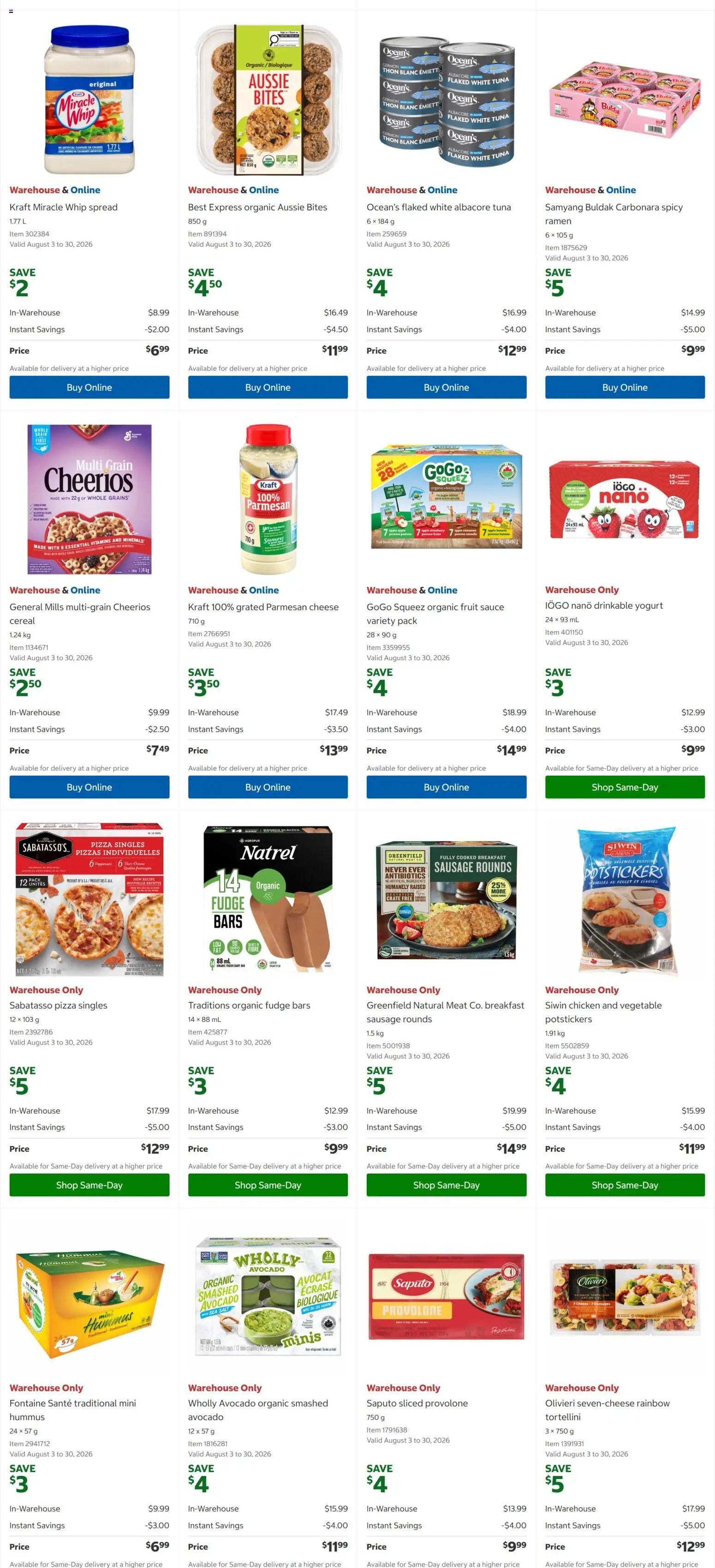Costco weekly flyer