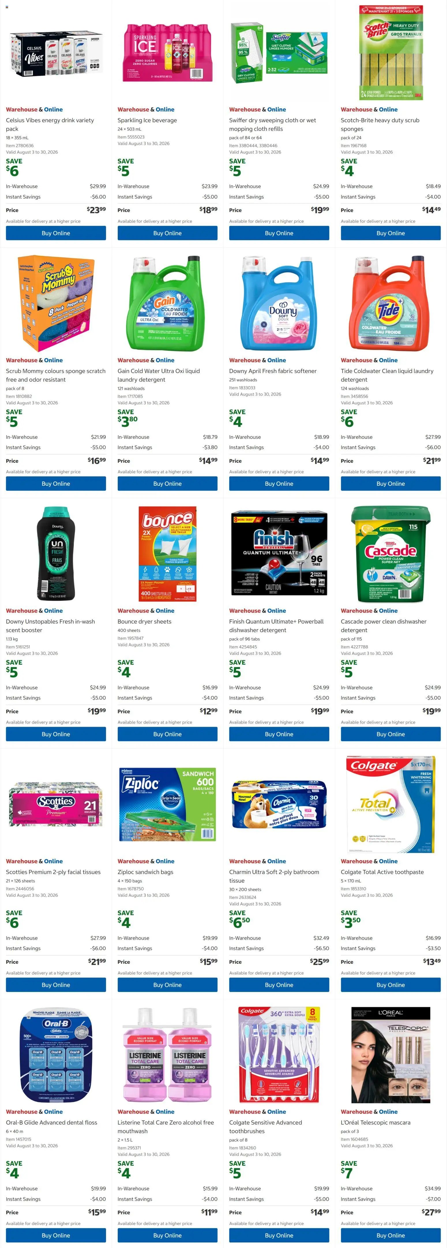 Costco weekly flyer
