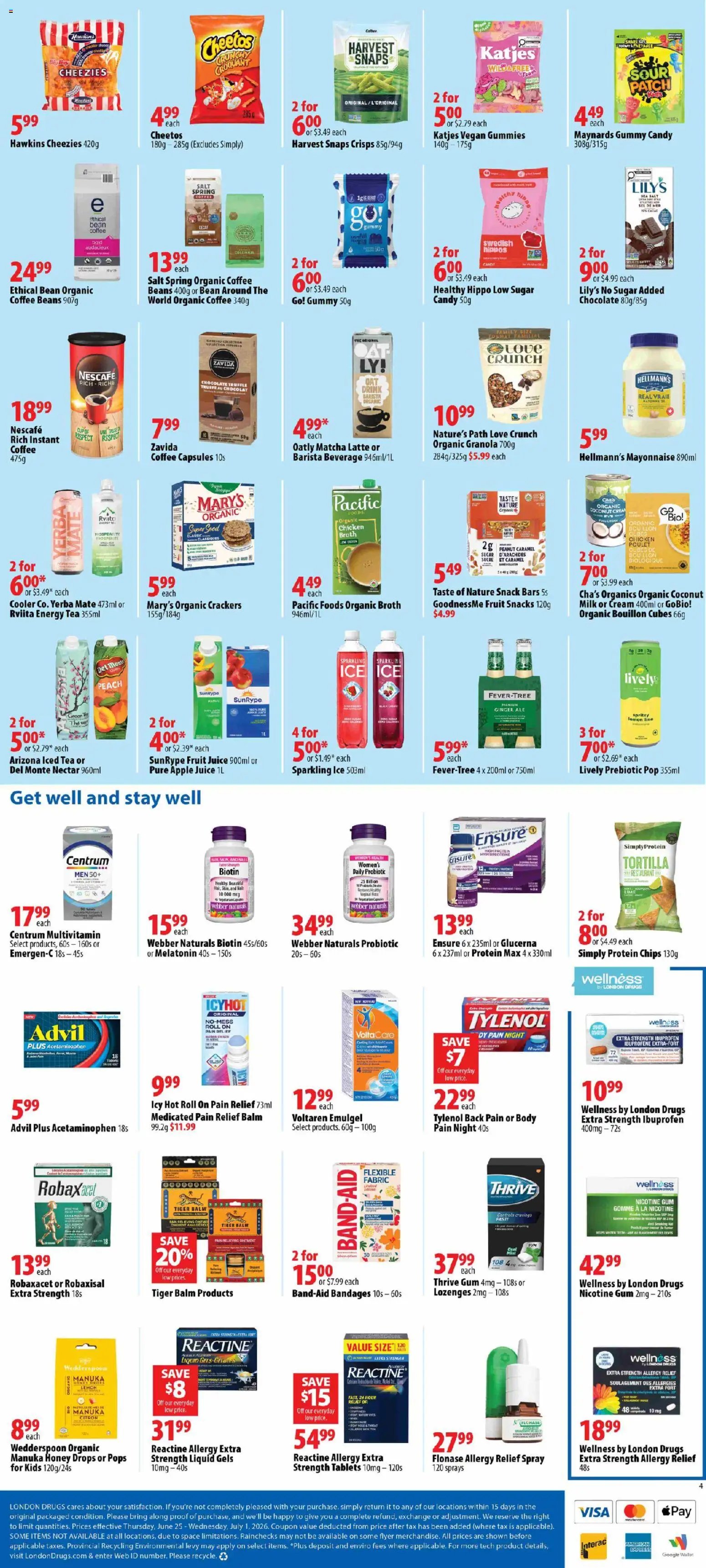 London Drugs weekly flyer / circulaire