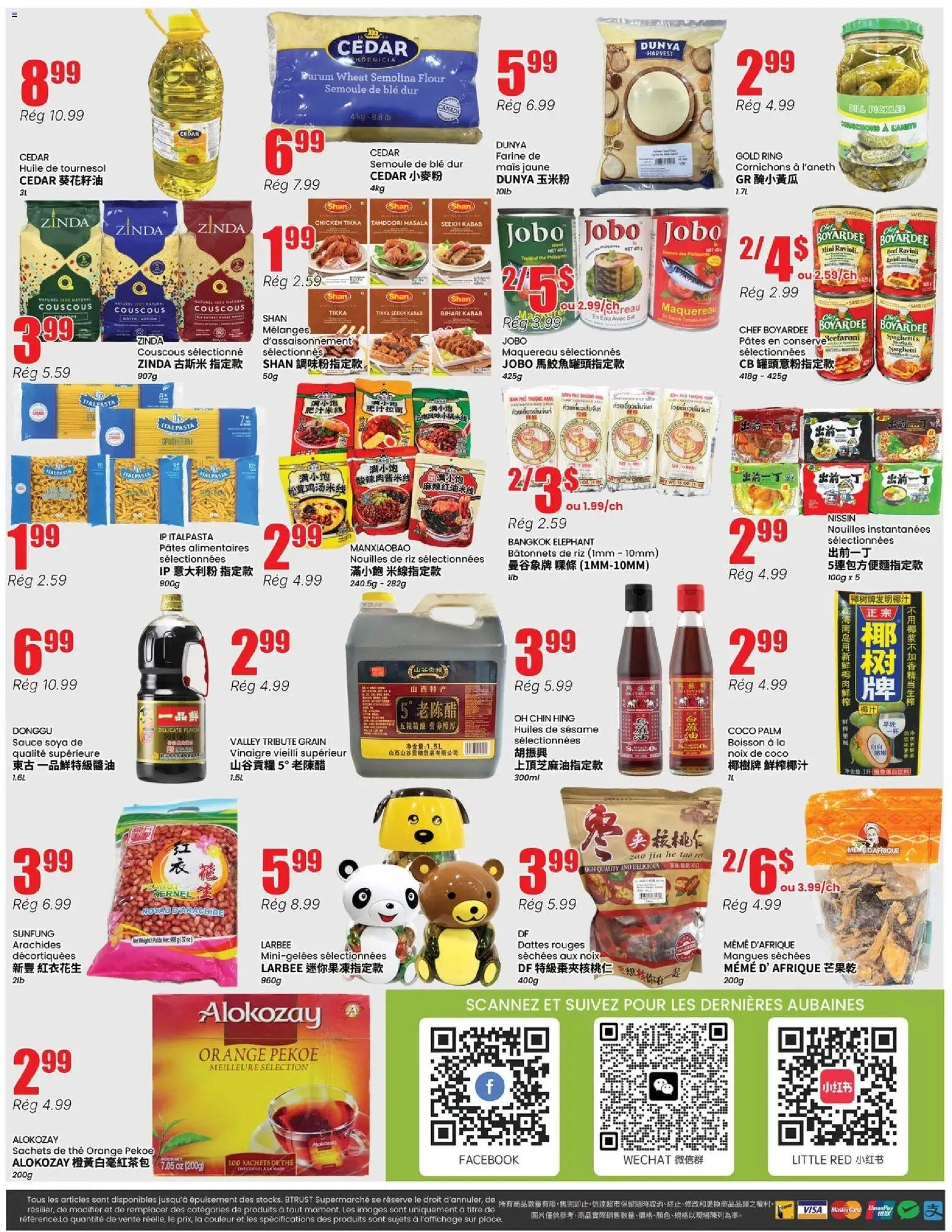 Btrust Supermarket weekly flyer / circulaire