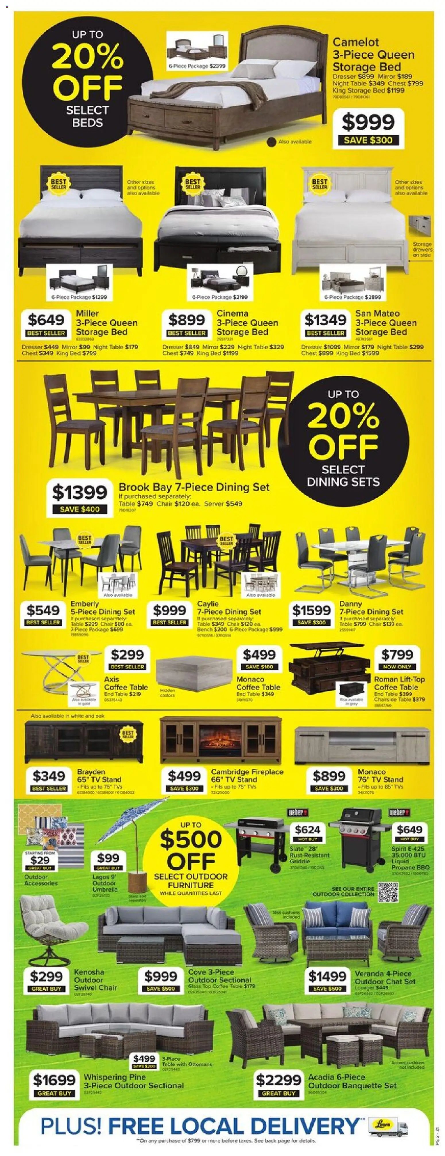 Leon's weekly flyer / circulaire