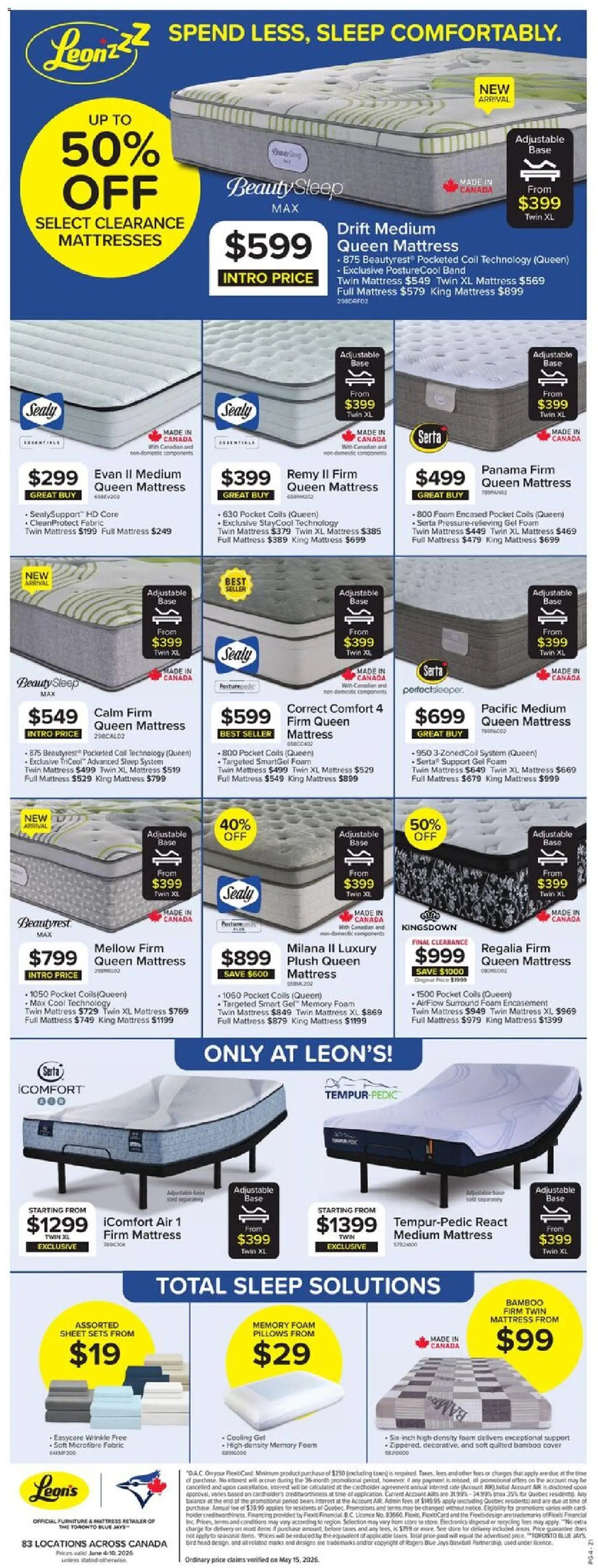 Leon's weekly flyer / circulaire