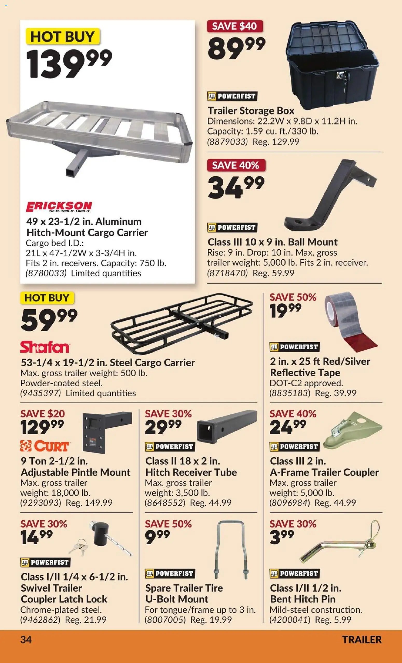 Princess Auto flyer - 2 Week Sale!