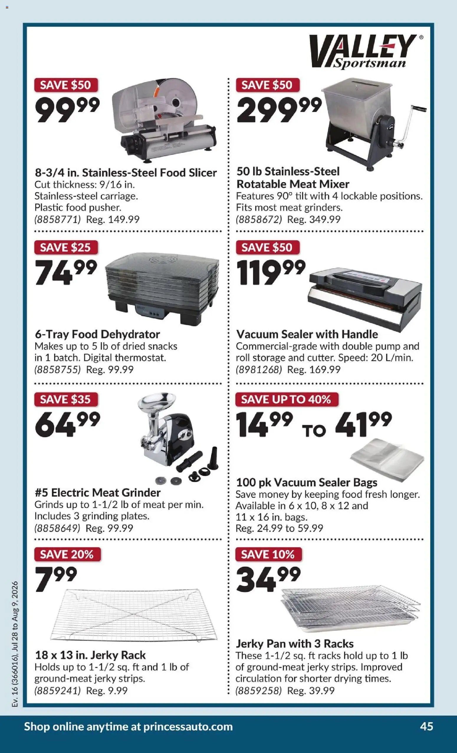 Princess Auto flyer - 2 Week Sale!